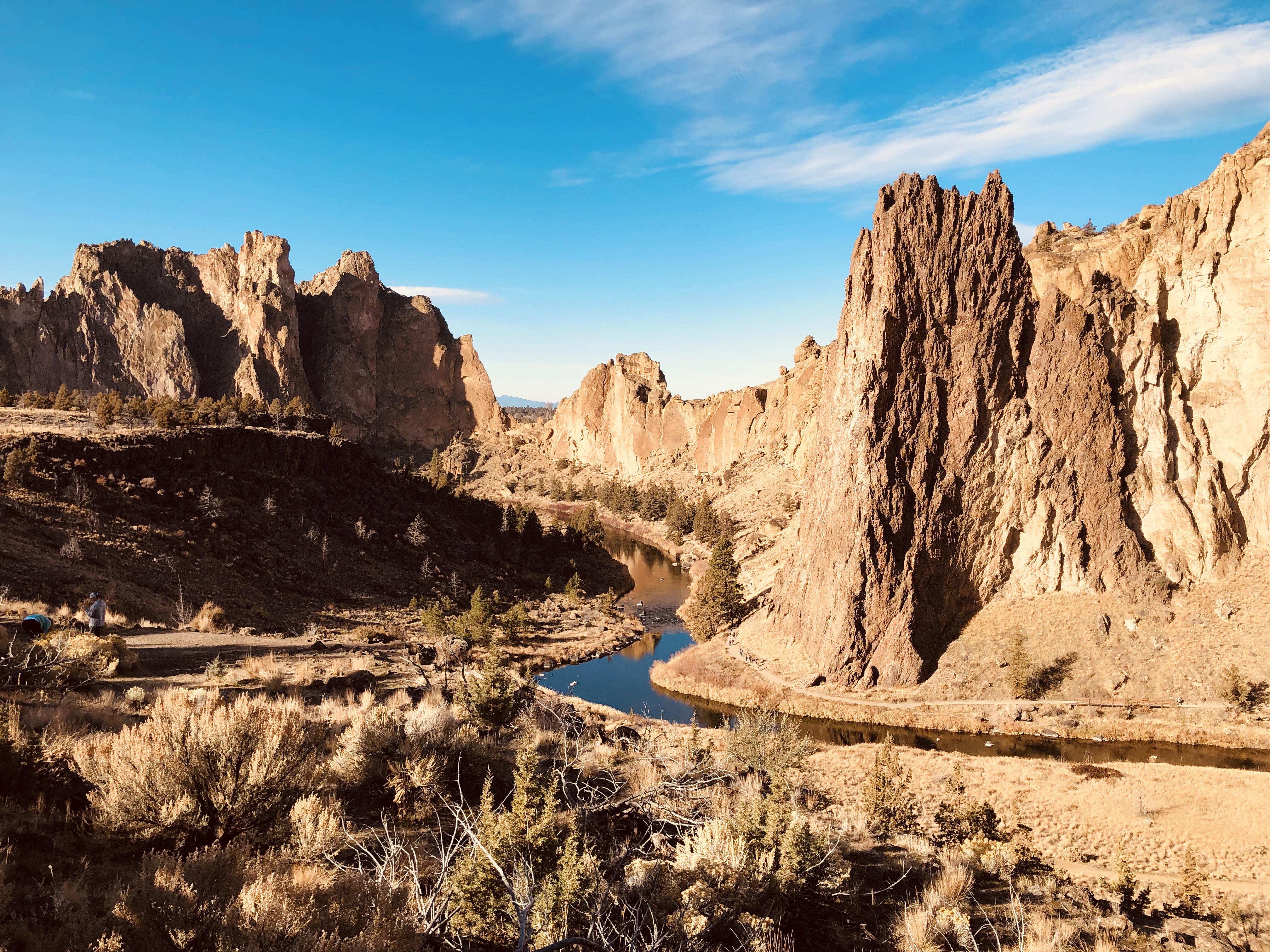 Smith Rock was perfect today r/oregon