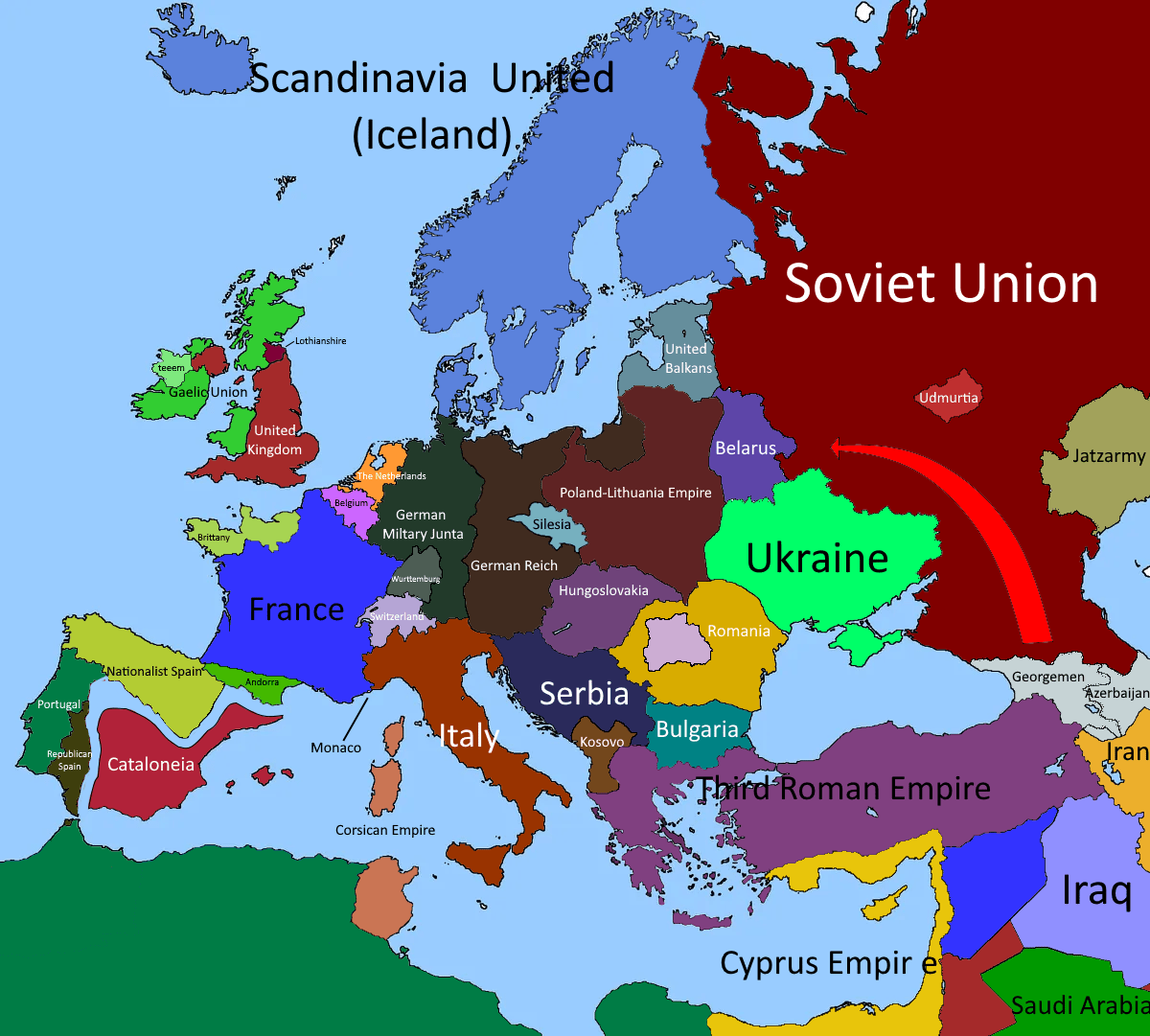 Day 11 of Changing WW2, Turkey and Greece form the Third Roman Empire