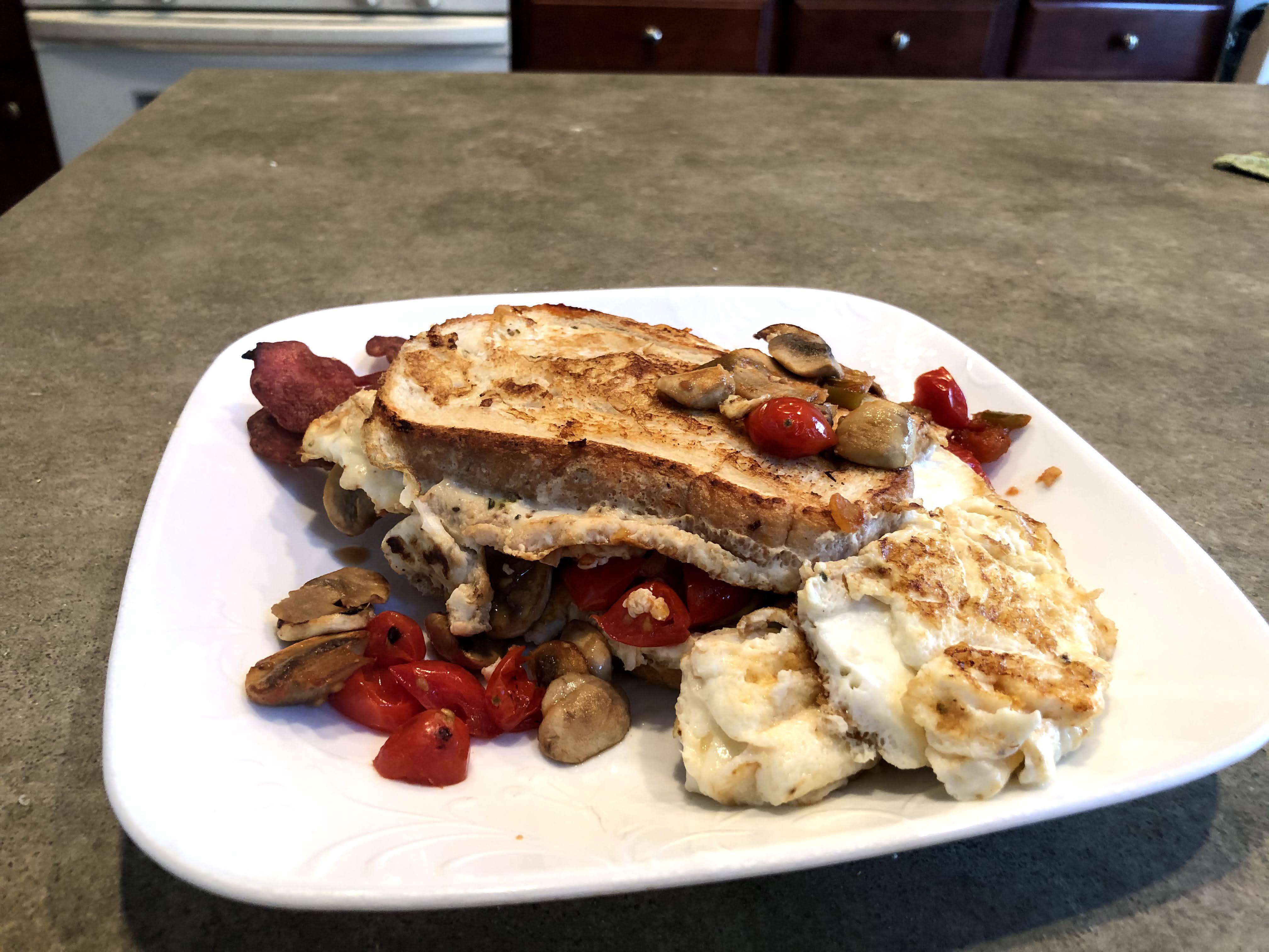 High Protein Breakfast Sandwich! r/Volumeeating