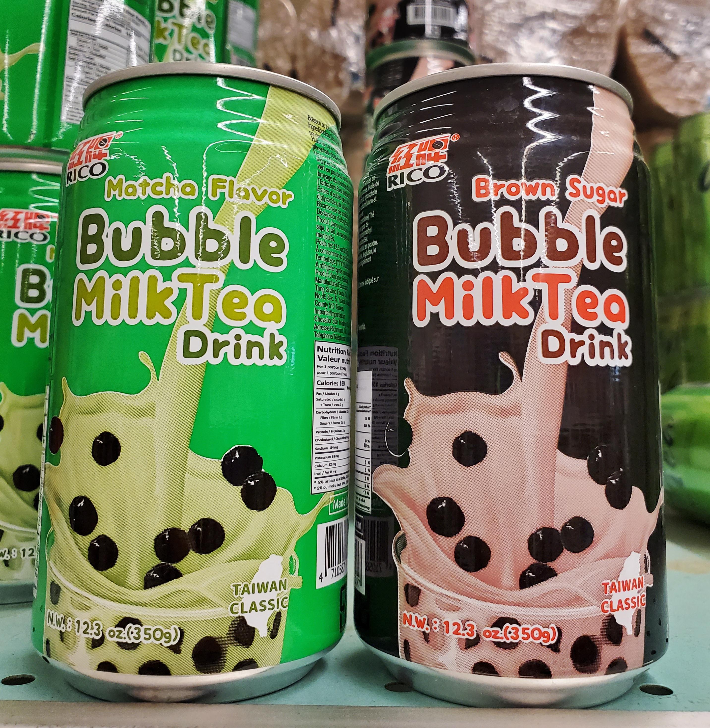 Oh yes, you can...! Go grab your can of Matcha or Brown Sugar Bubble