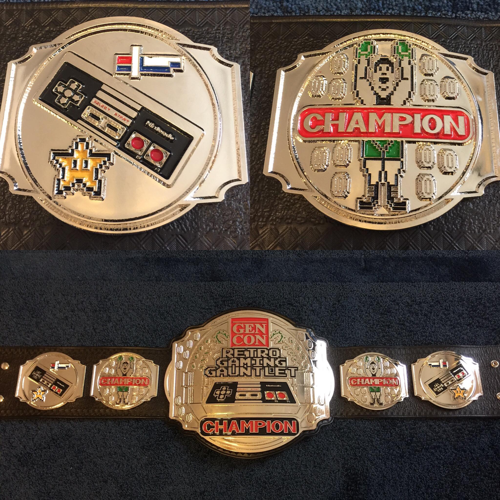 Today I received my Retro Game Championship belt r/gaming