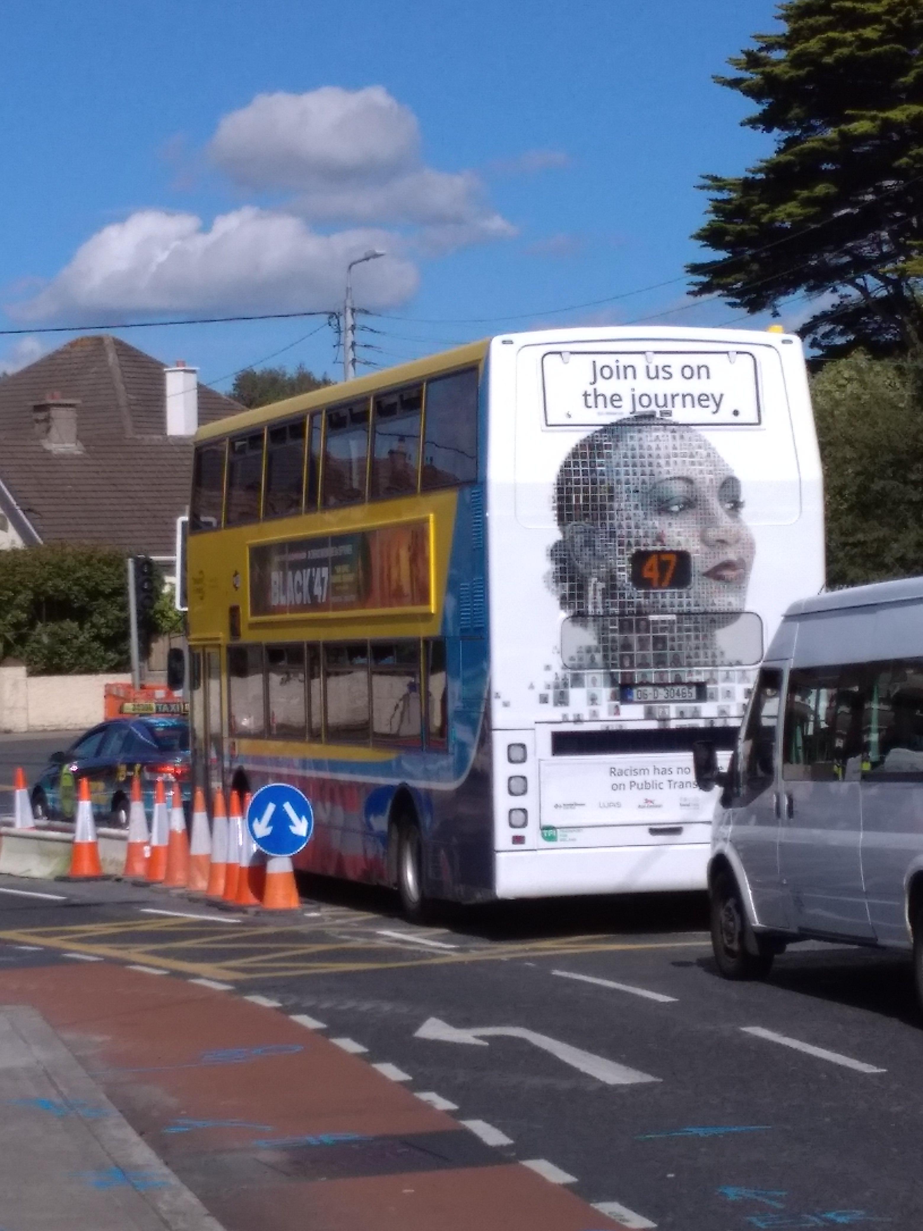 Dublin Bus advertisement on point r/ireland