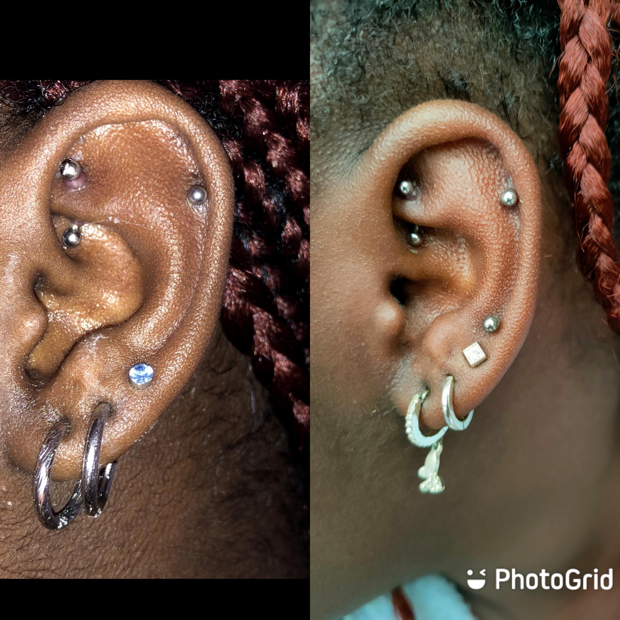 Homemade Ear Piercing on Sale