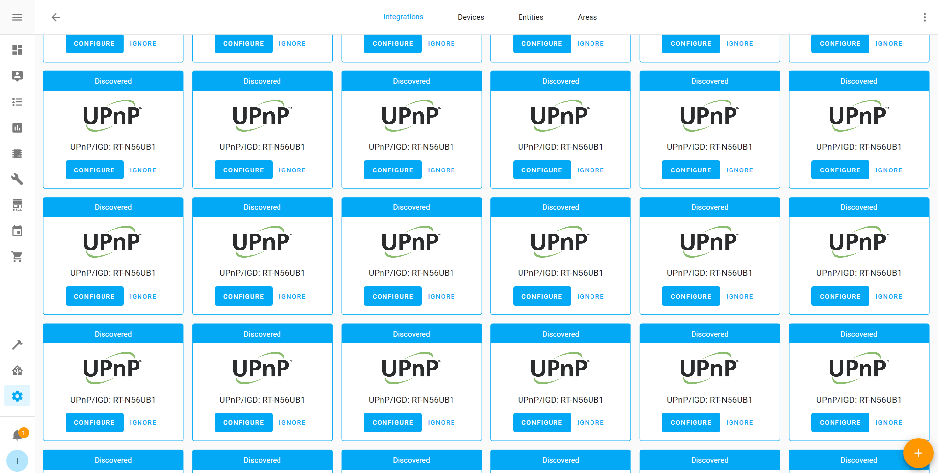 HA keeps discovering my Asus Router ( Upnp Integration) : r/homeassistant