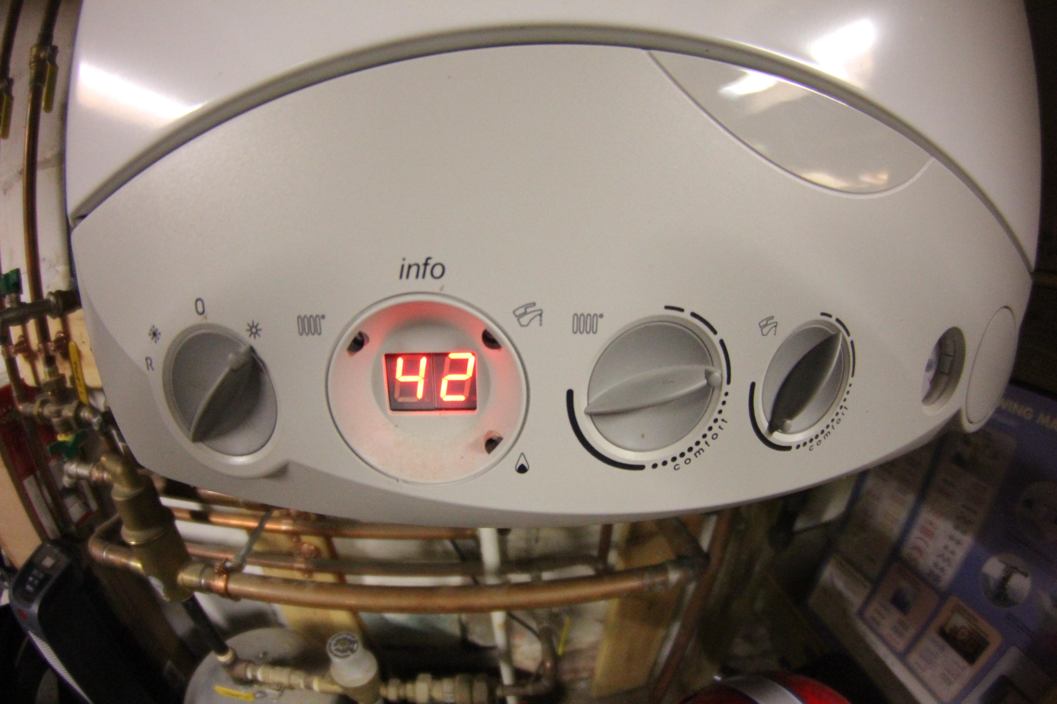 I thought I was told I had to adjust some of these knobs on the water