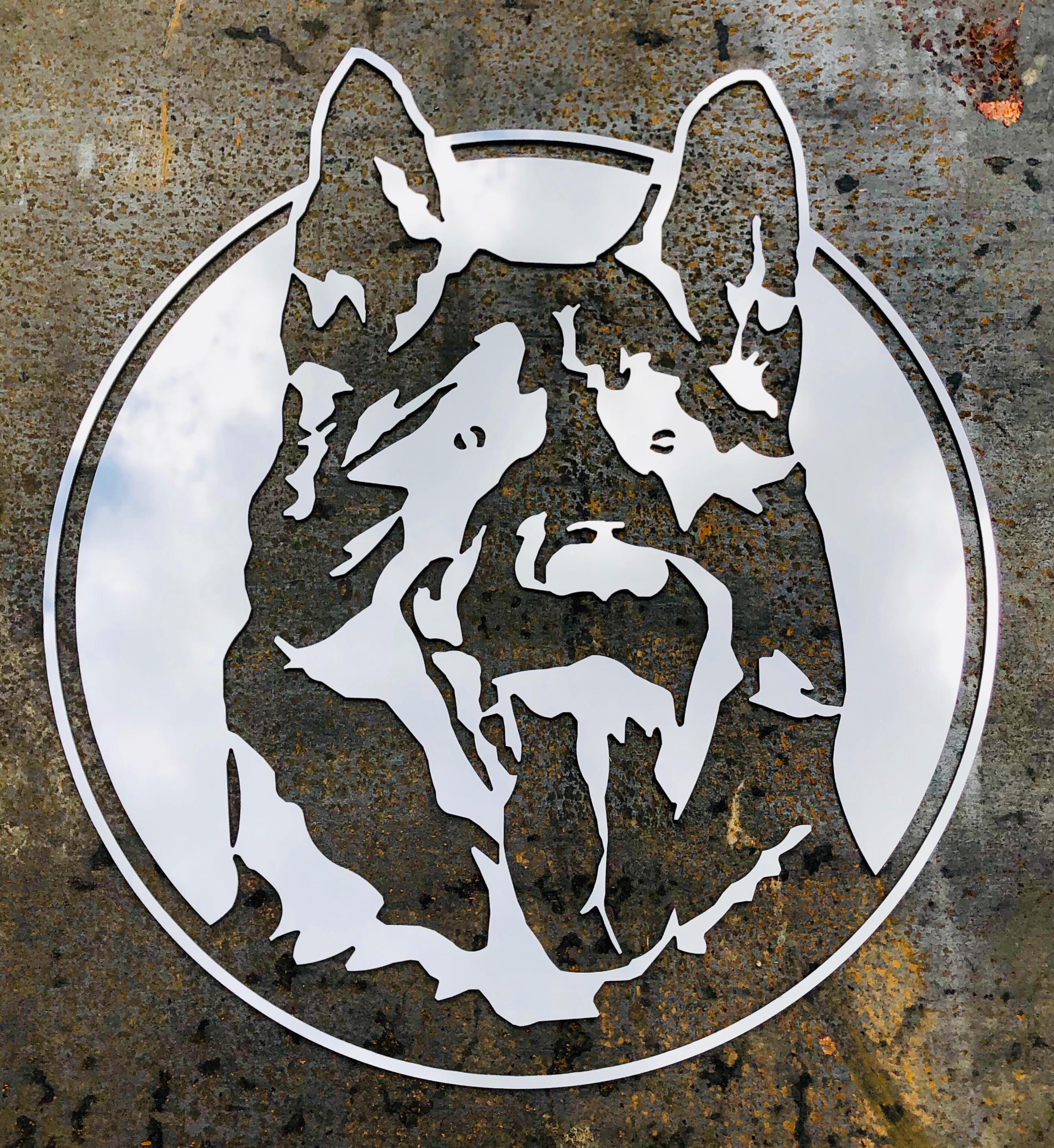 I cut this from mirrored stainless thotherdaaaaayy