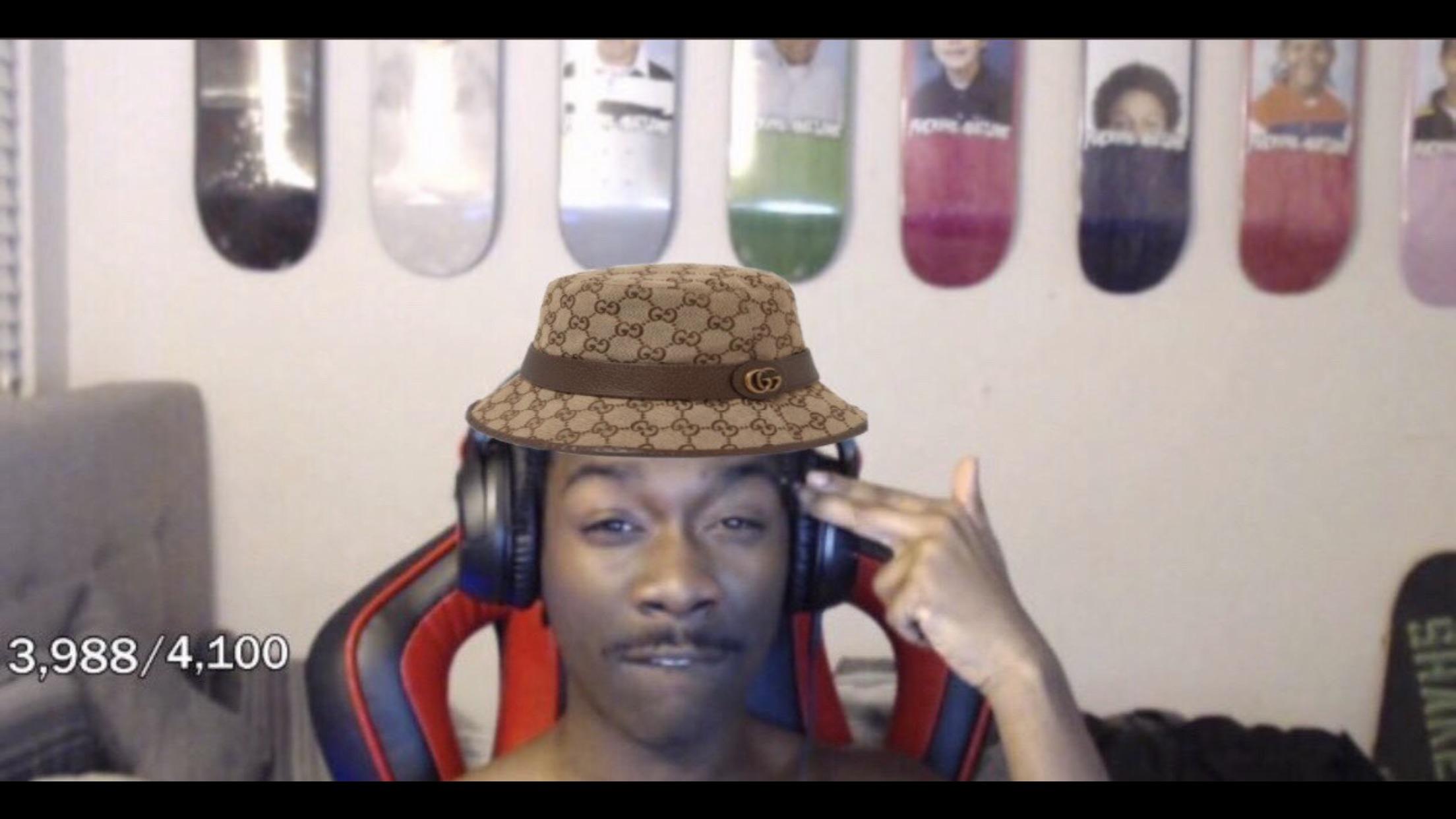 Gucci bucket hat r/BruceDropEmOff