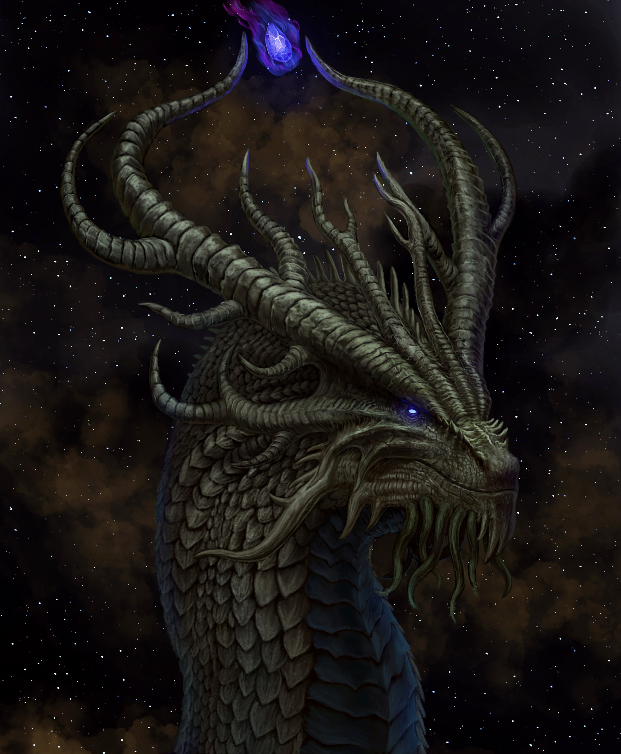 Khaylûs, the Dimensional Dragon A Cosmic Dragon deity