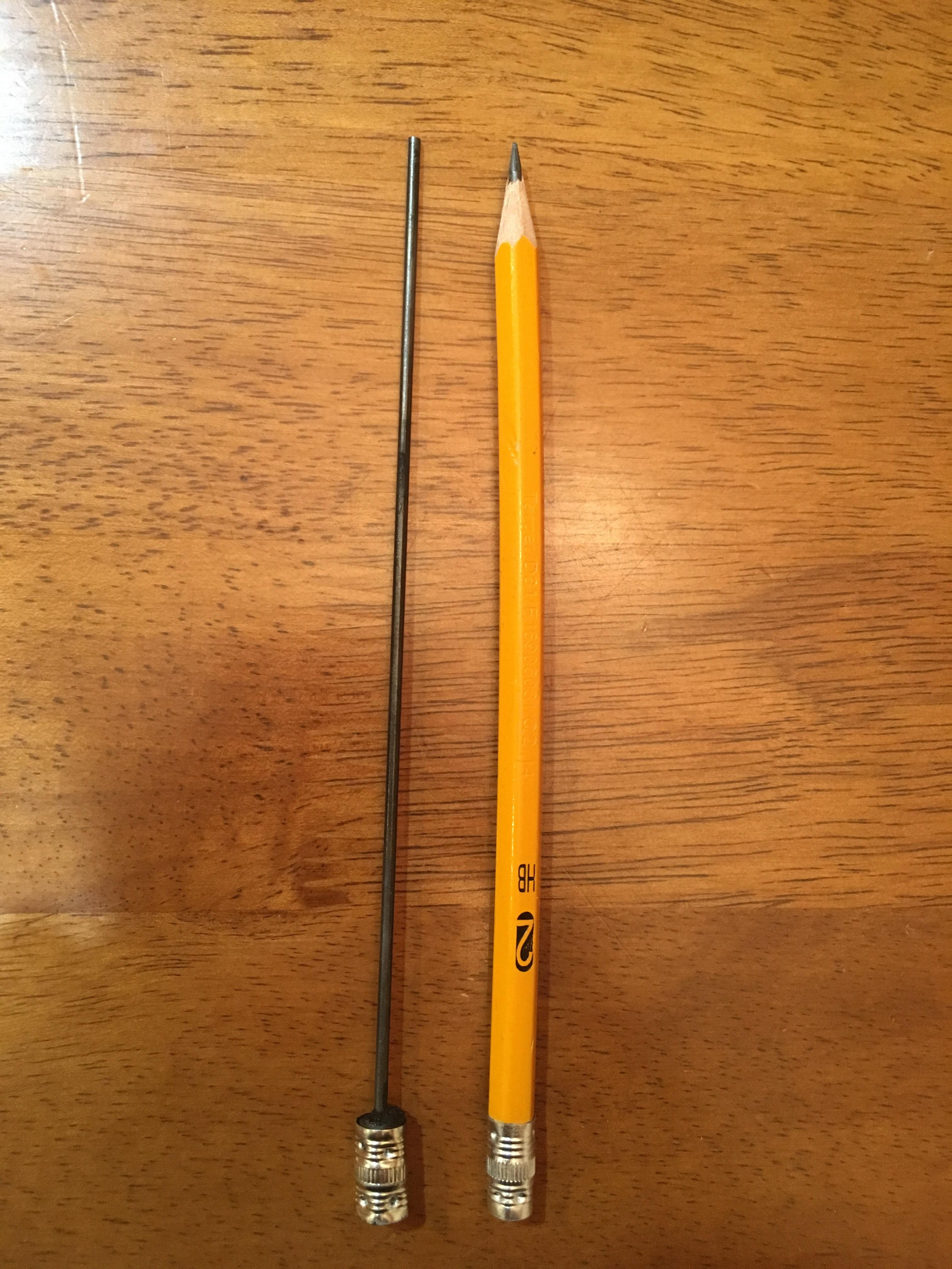 A pencil without wood r/mildlyinteresting