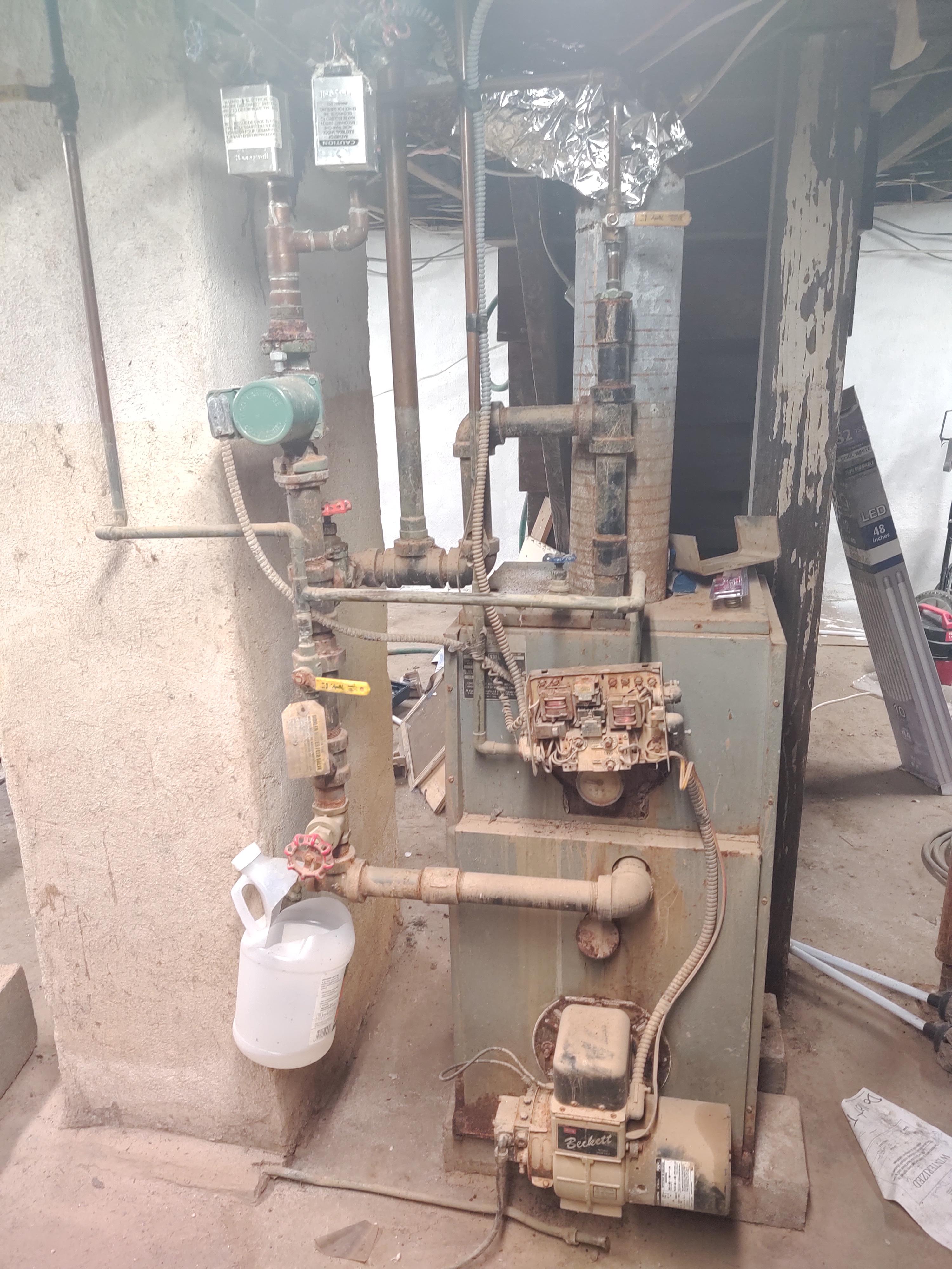 Need help converting oil to electric r/Plumbing