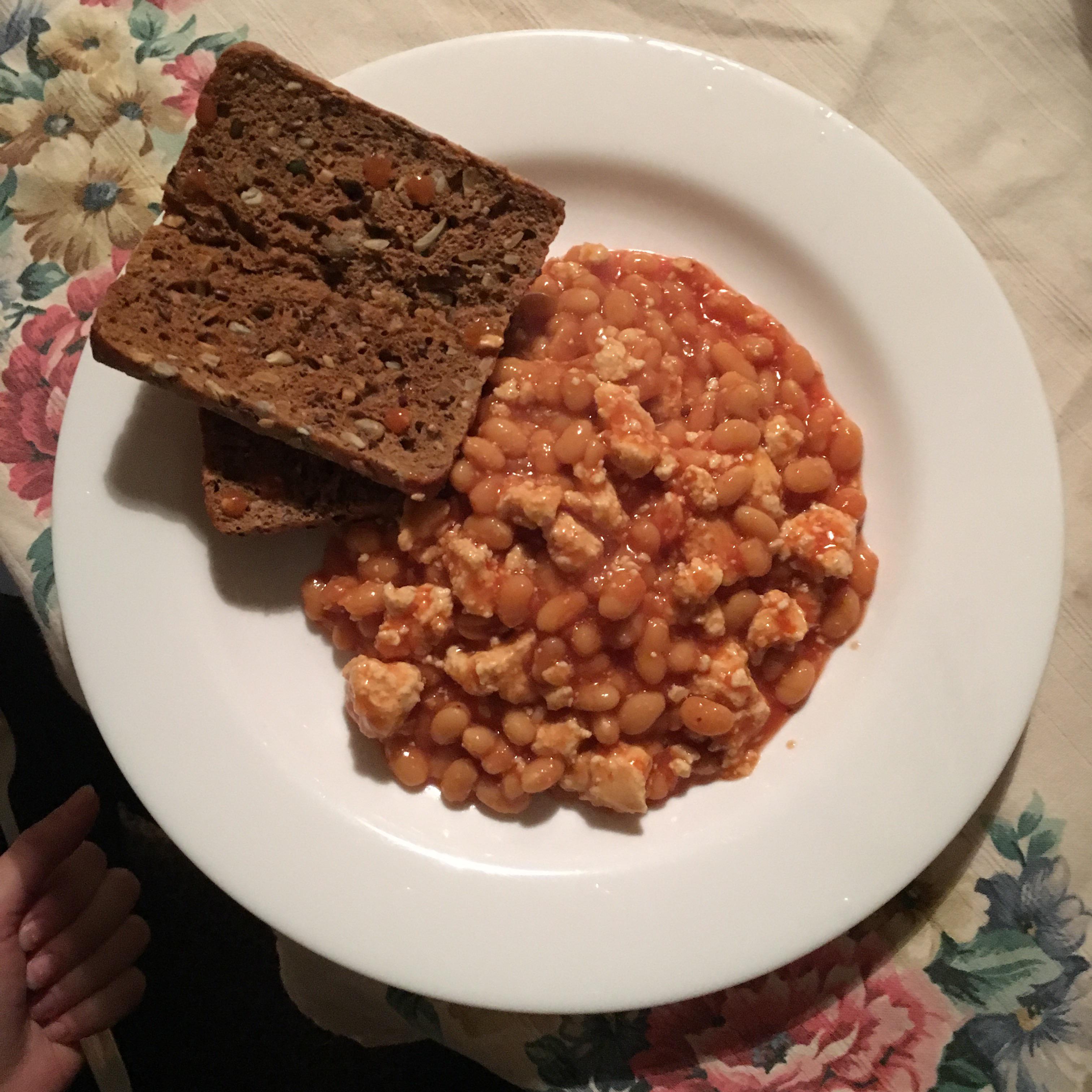 My 4pm hangover breakfast looking like it’s already been partially