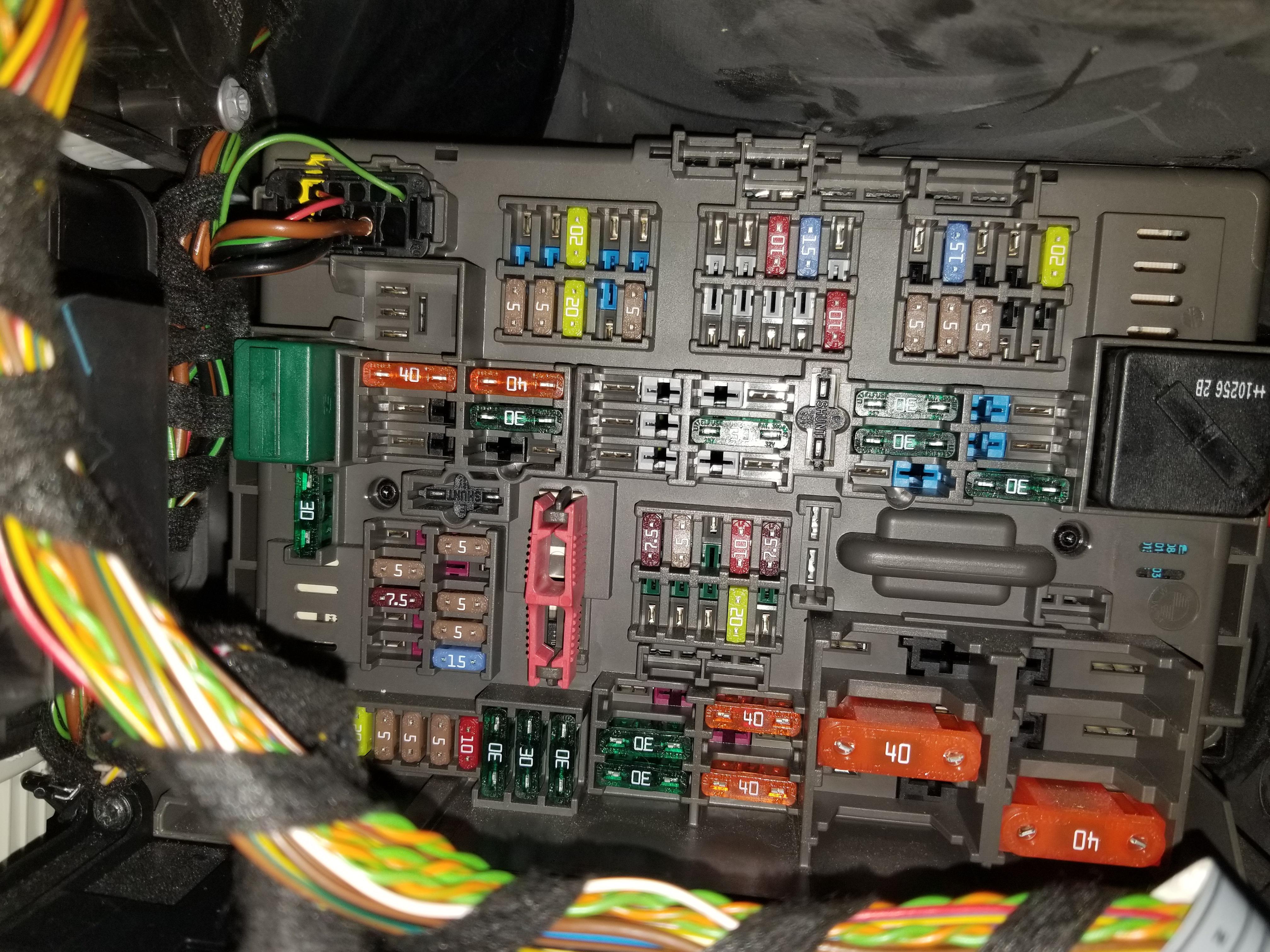 2011 BMW 335D, anyone know which of these is the fuse for the fuel pump