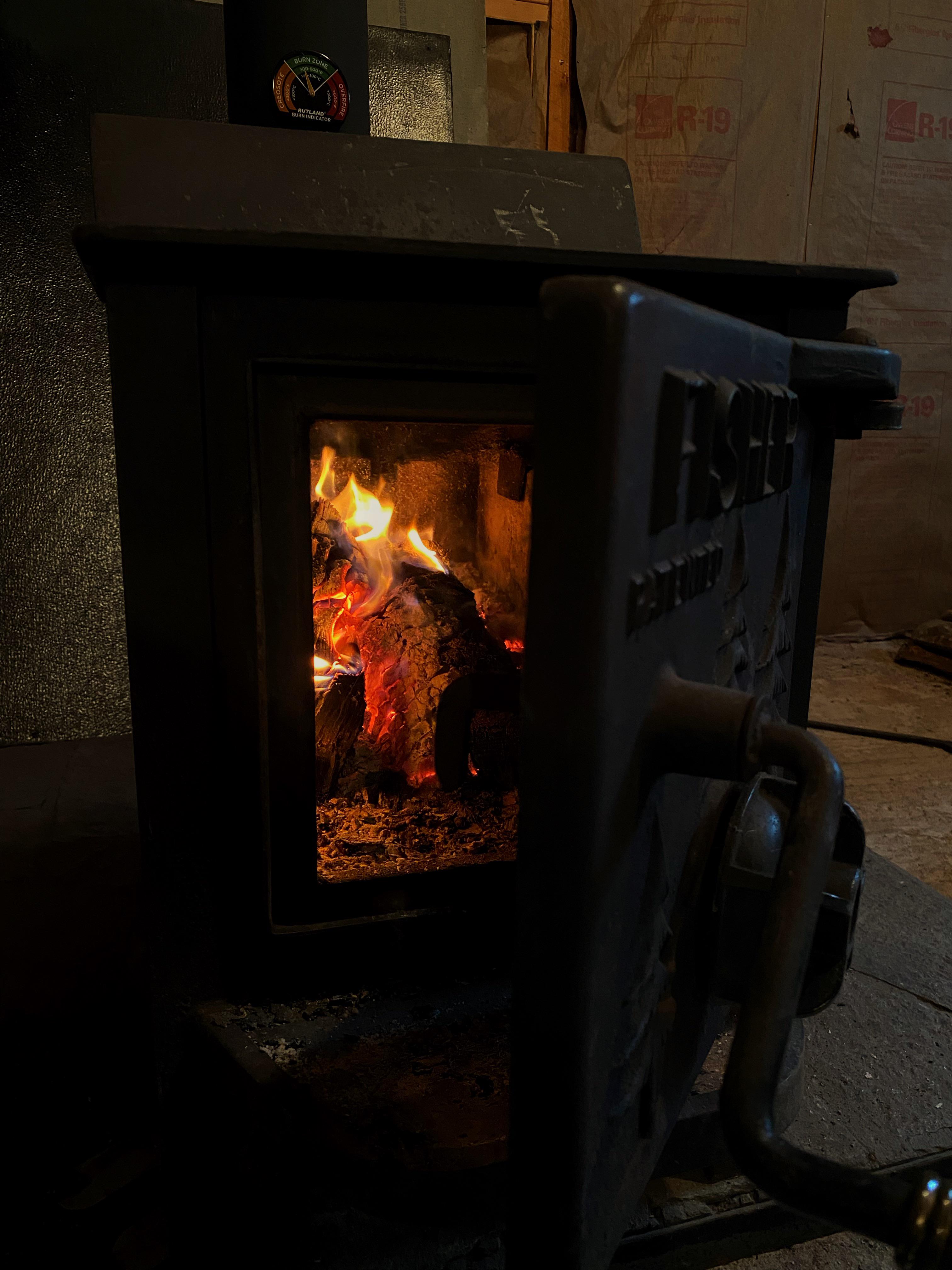 Fisher Baby Bear Back Puffing? r/woodstoving