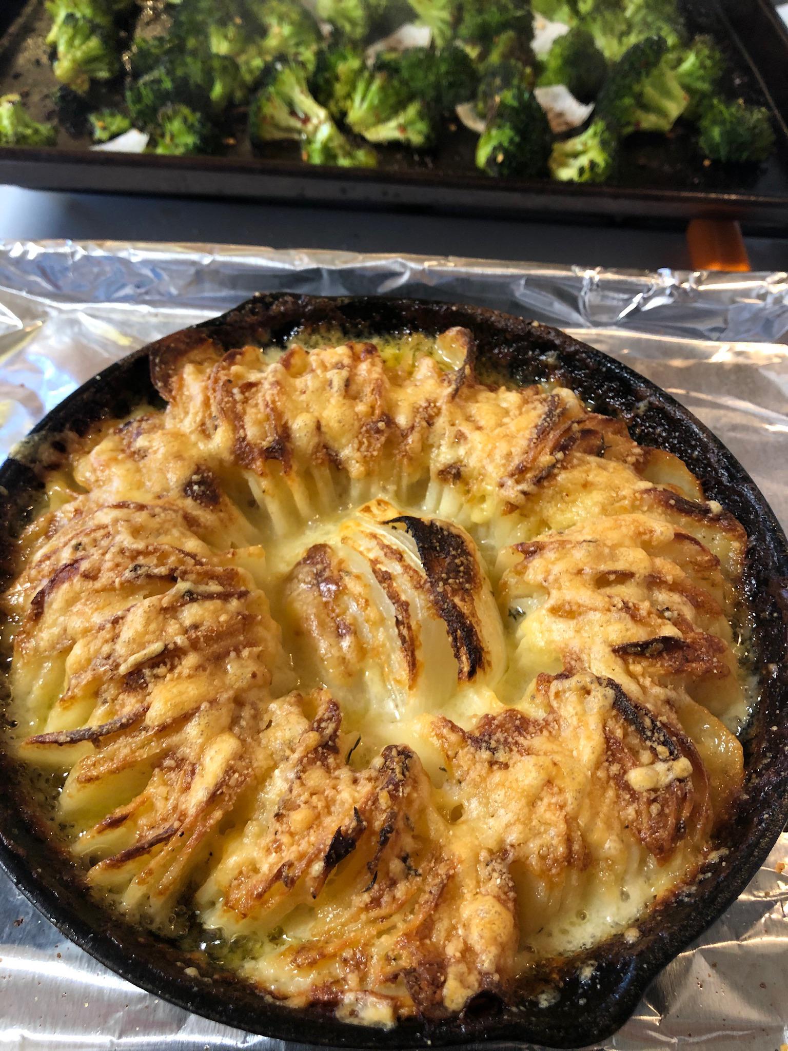 I’ve done his roasted potatoes enough, thought I would try Kenji’s