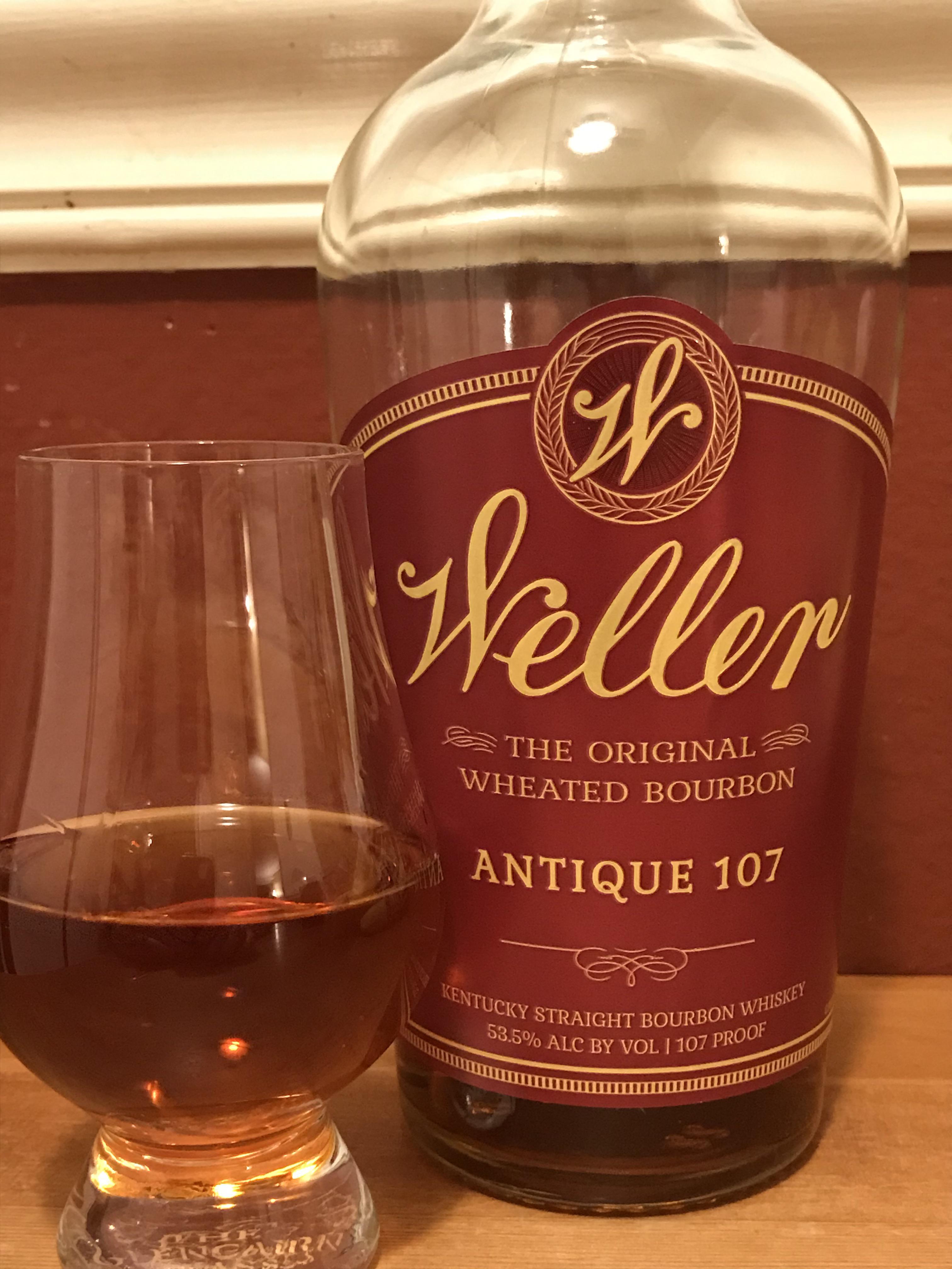 Review 24 Weller Antique 107 r/bourbon