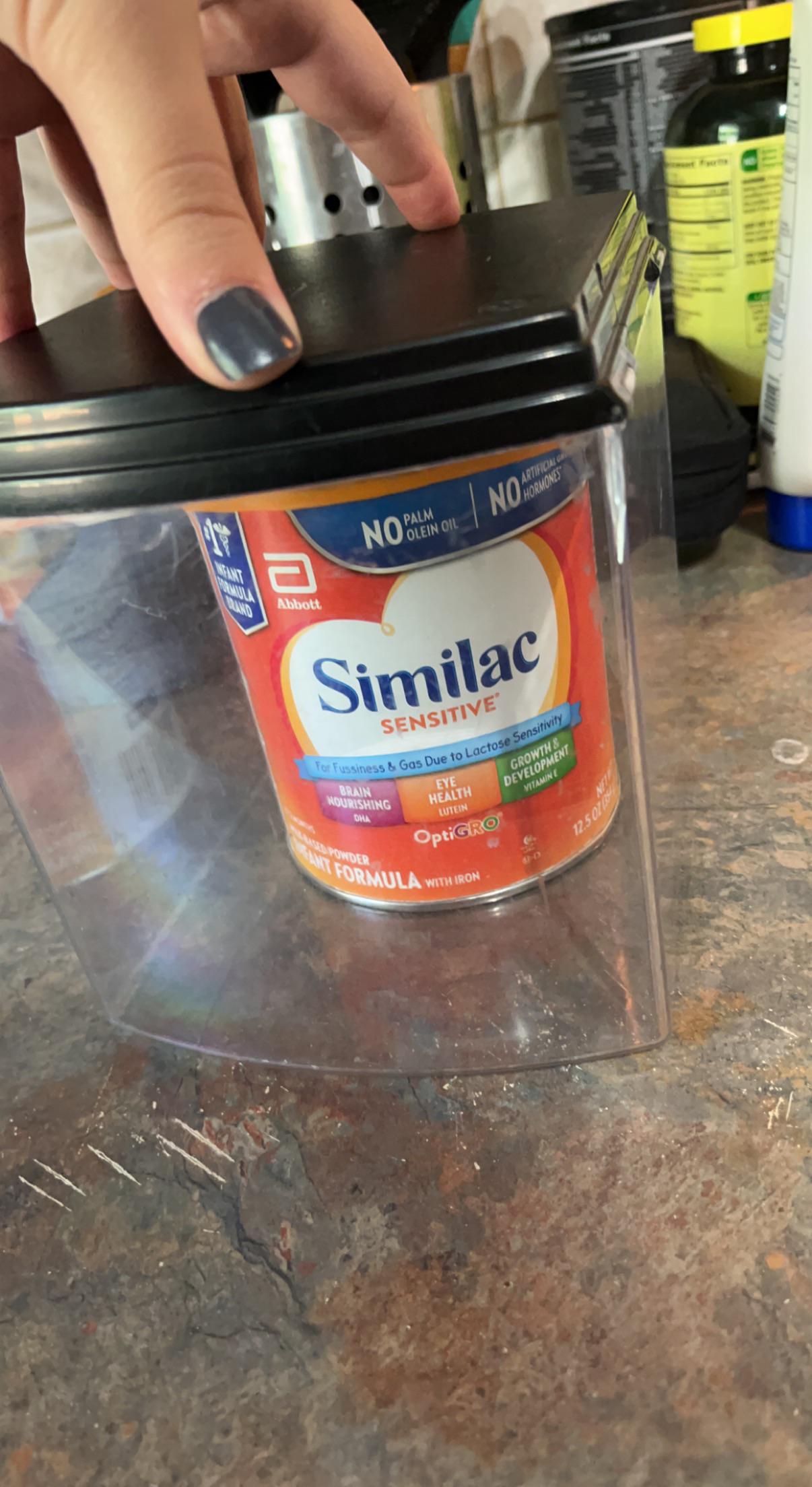 Picked up my Walmart order and they left the formula i bought in it’s