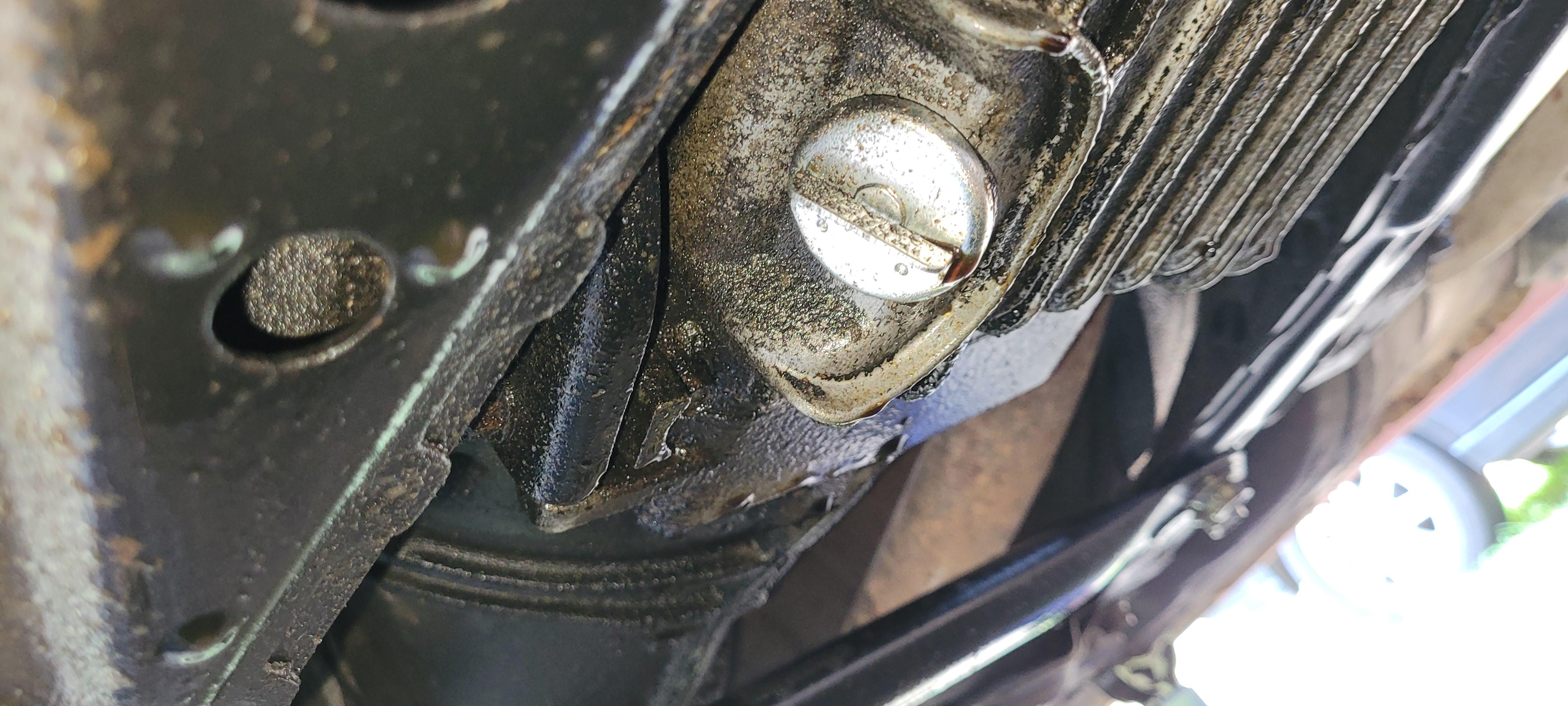 What is this? Its in the place of my drain plug. 2004 Miata r