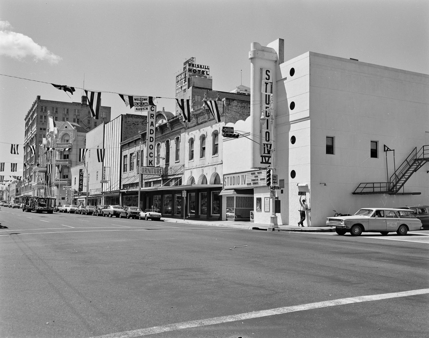 Furniture Stores and Porn Theater on Dirty 6th late 1970s r/Austin