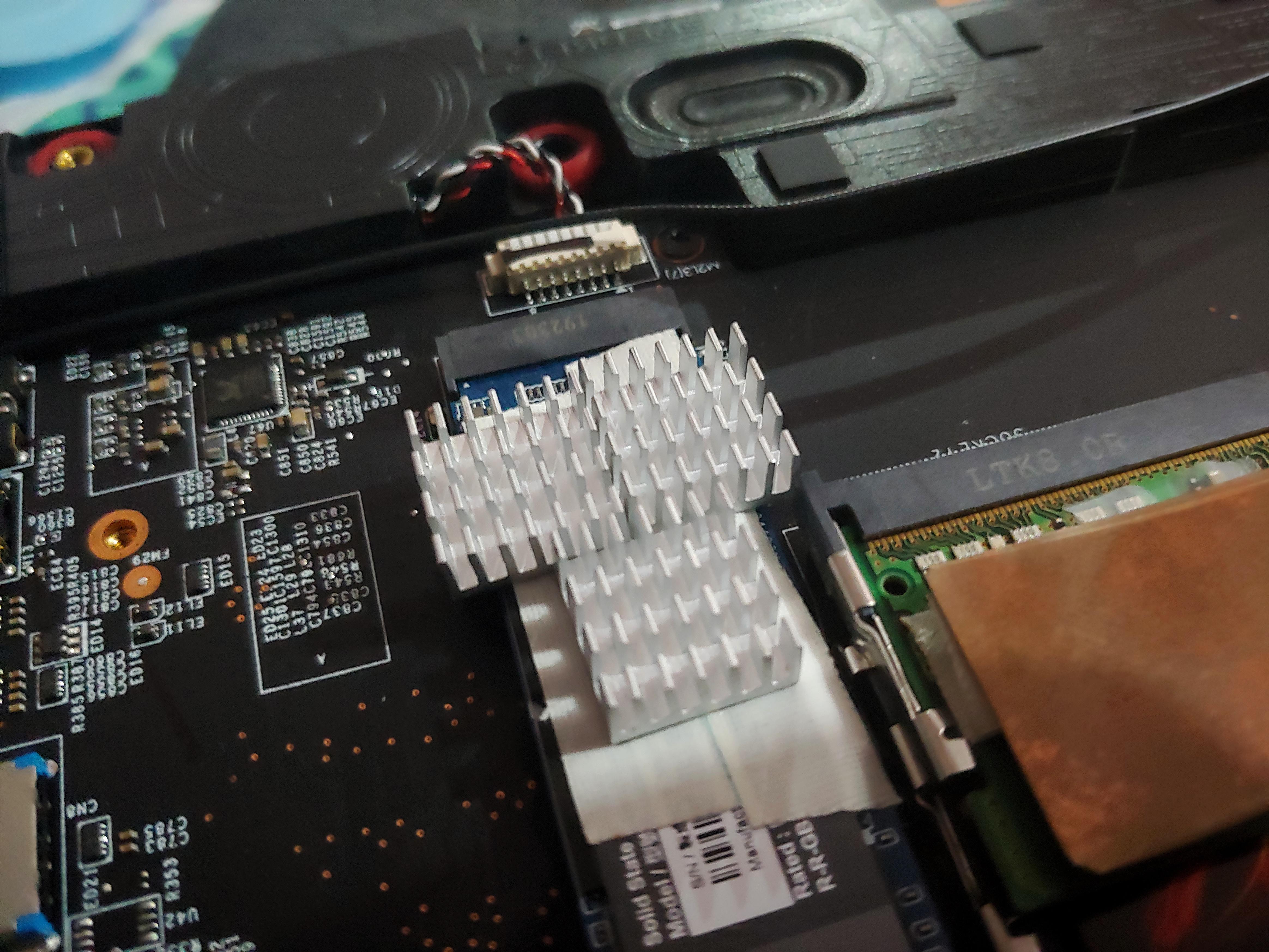 DIY M.2 Controller Heatsink r/MSILaptops