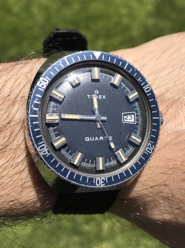 [WTS] Vintage Timex QQuartz Diver Watch r/Watchexchange