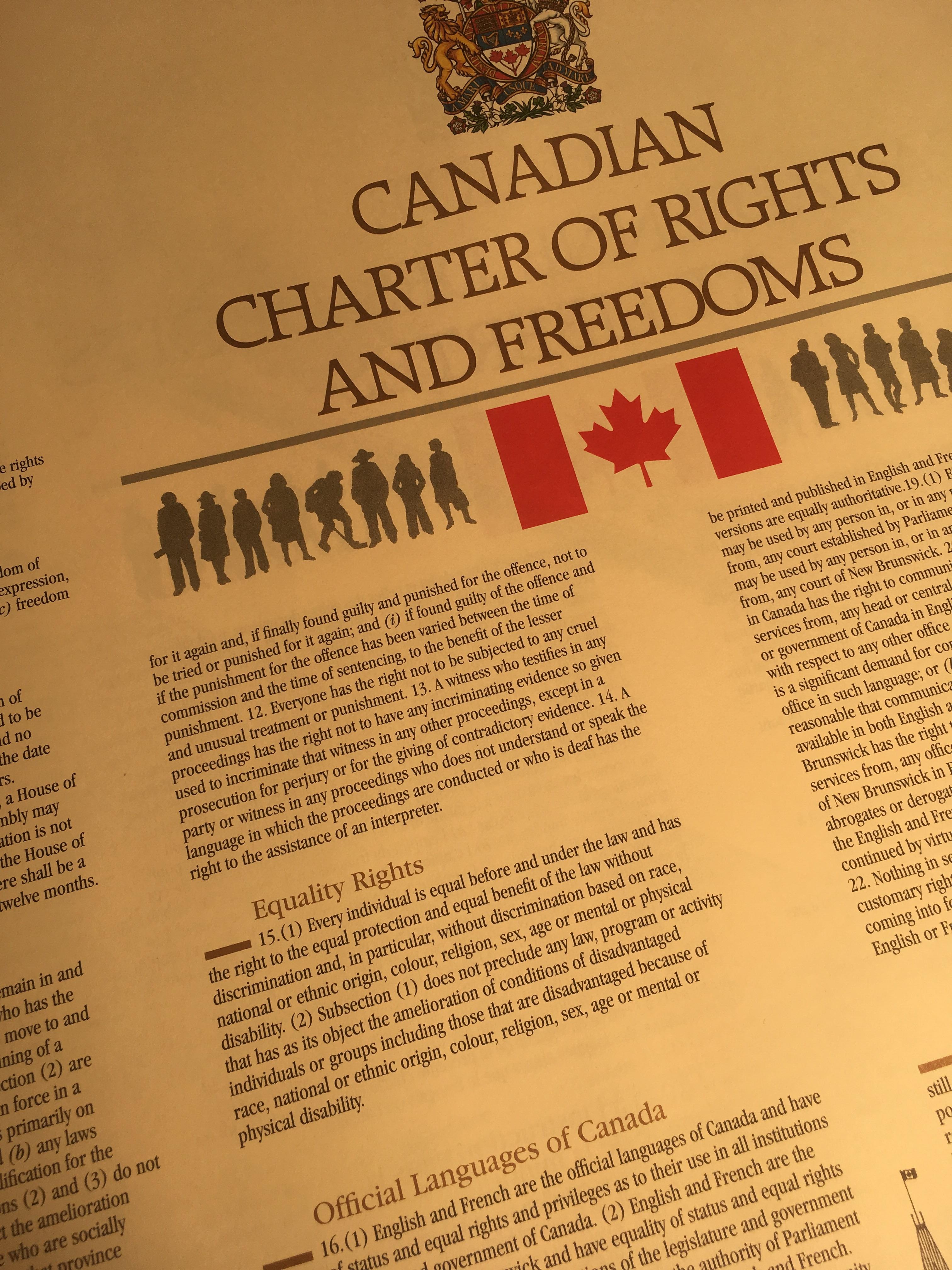 Canadian Charter of Rights and Freedoms Equality Rights. Discrimination