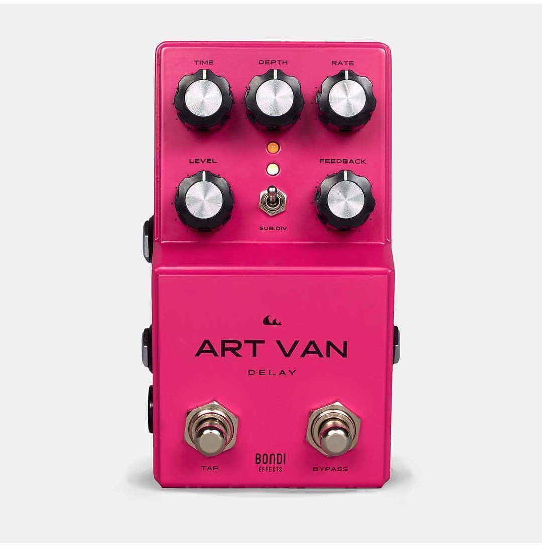 A guitar pedal branded "Art Vandelay". r/seinfeld
