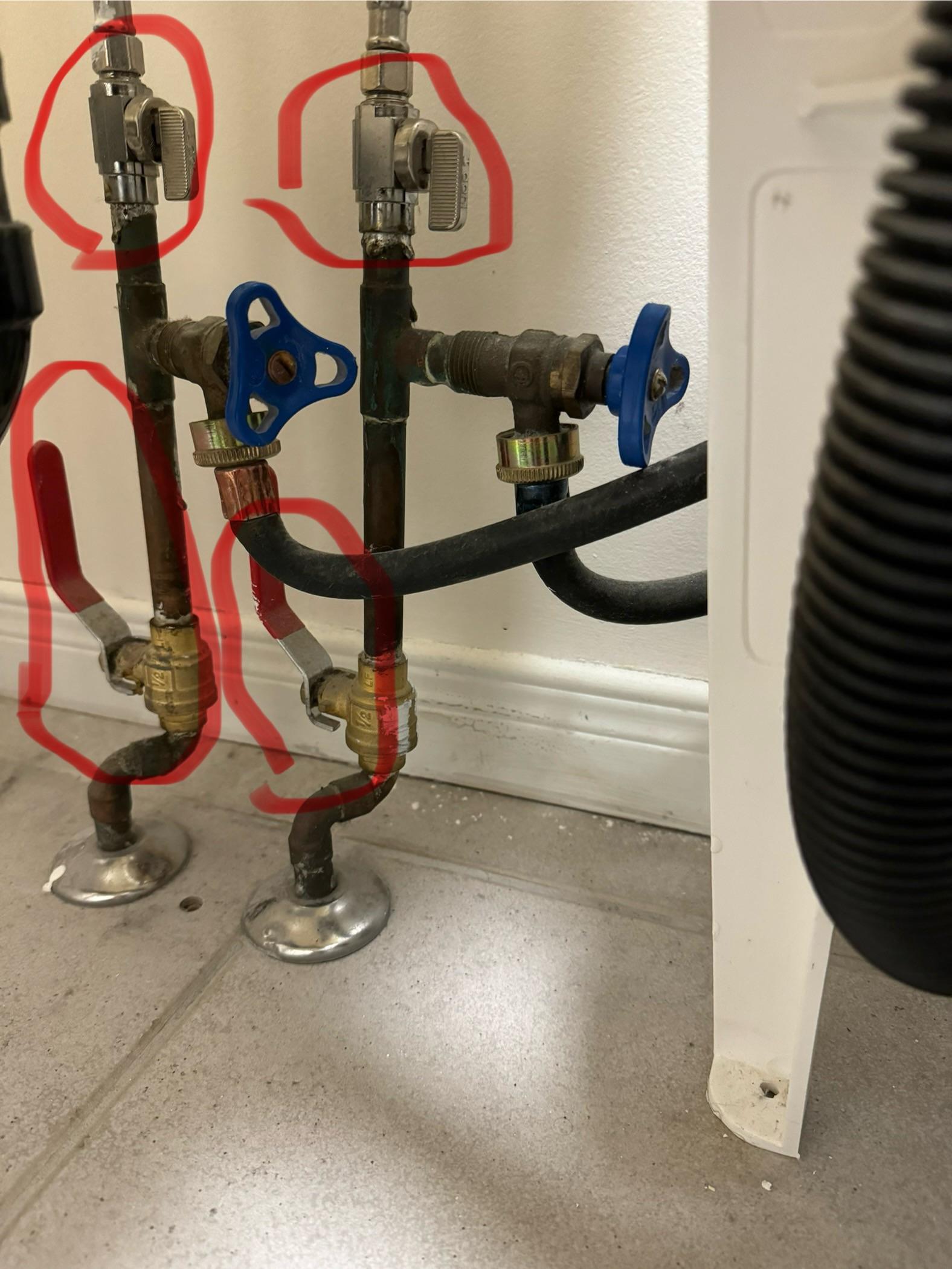 Washing Machine shut off valves? r/Plumbing