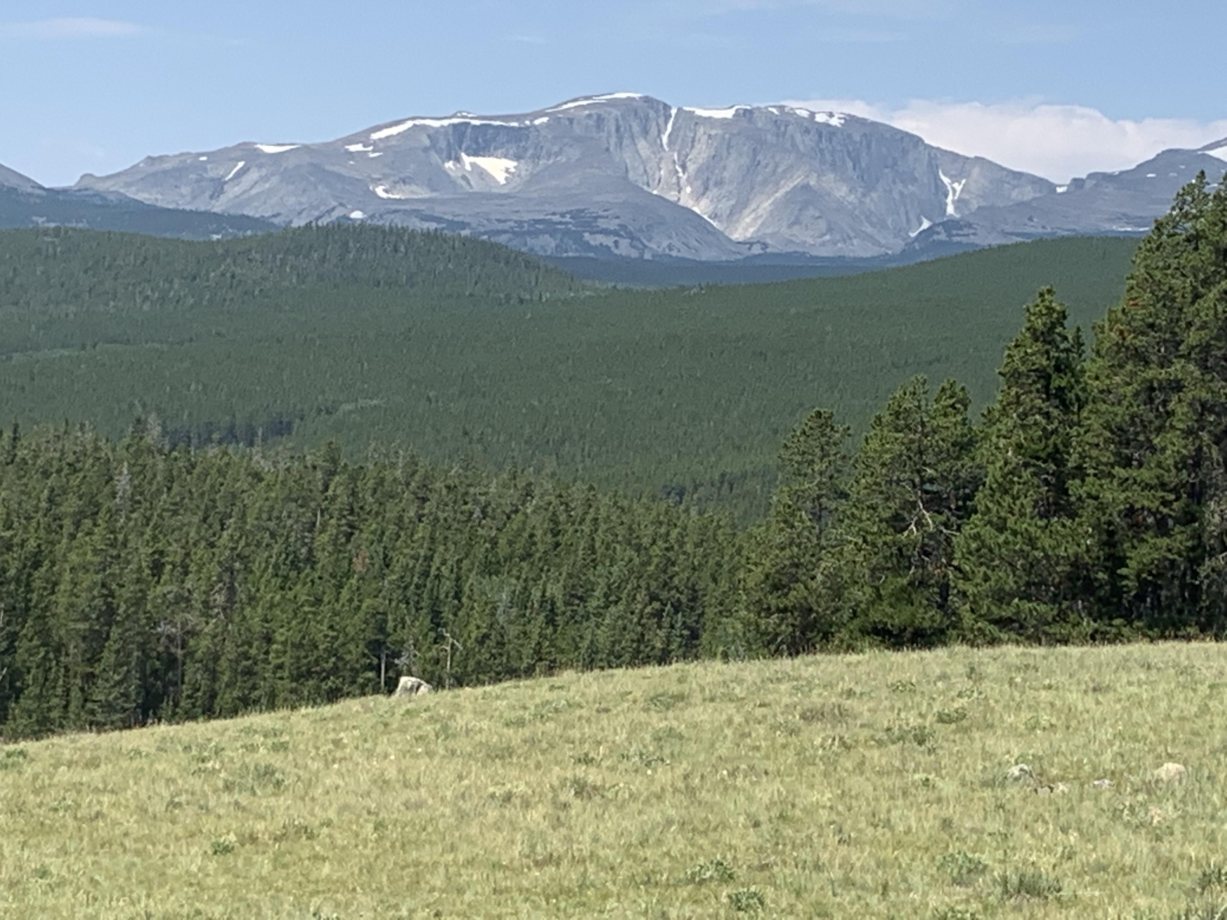 Big horn mountains in Wyoming…Loaf Peak r/mountains