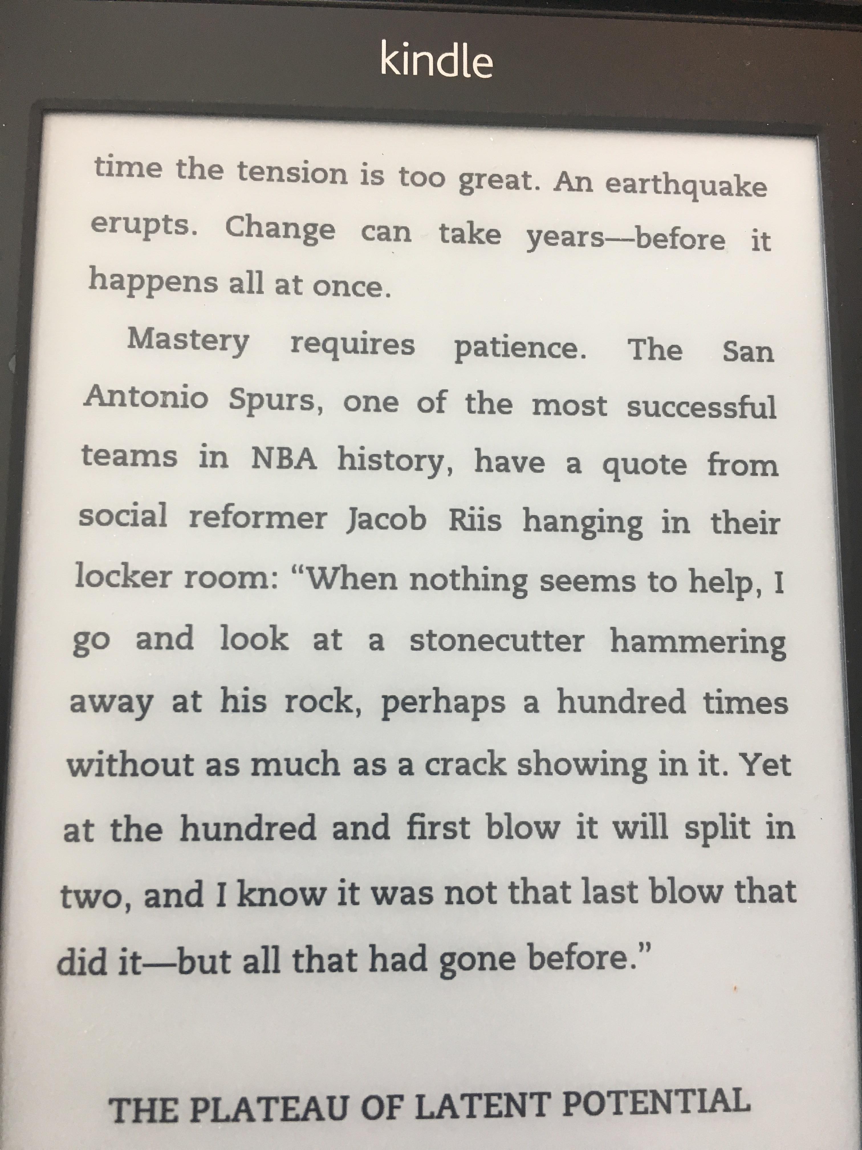 NY Times bestseller Atomic Habits by James clear has an excerpt about