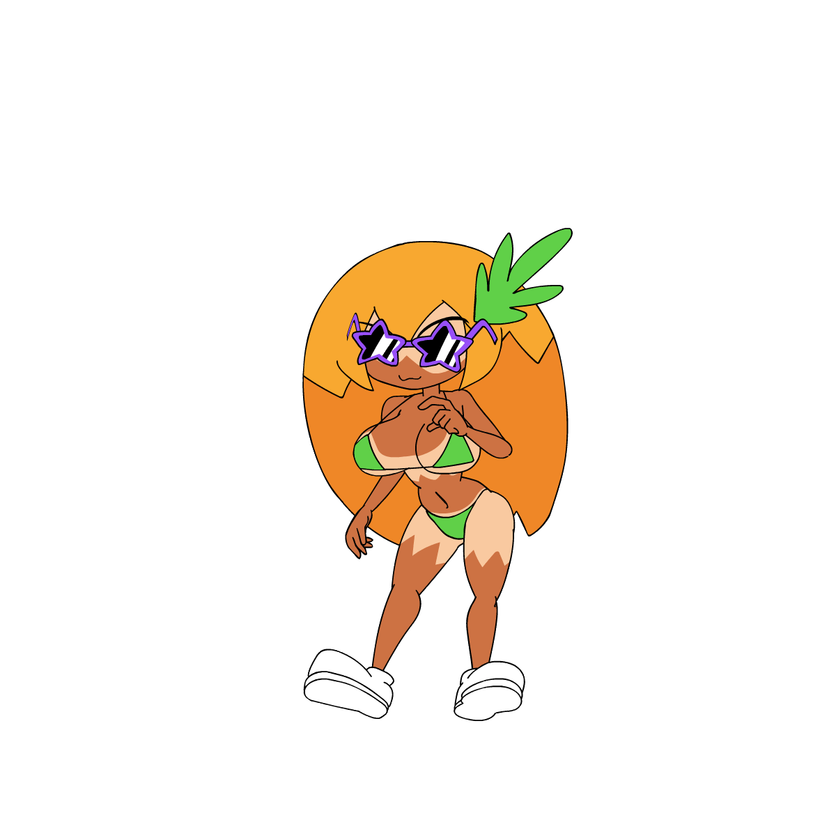 I redrew the sleepy tomato r/minus8