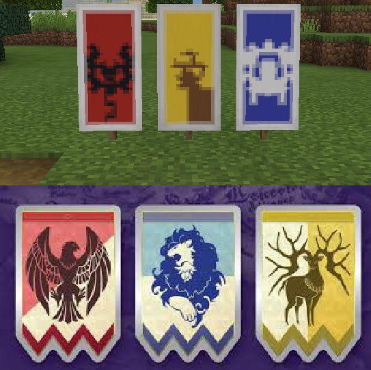 How To Make A Fire Banner In Minecraft