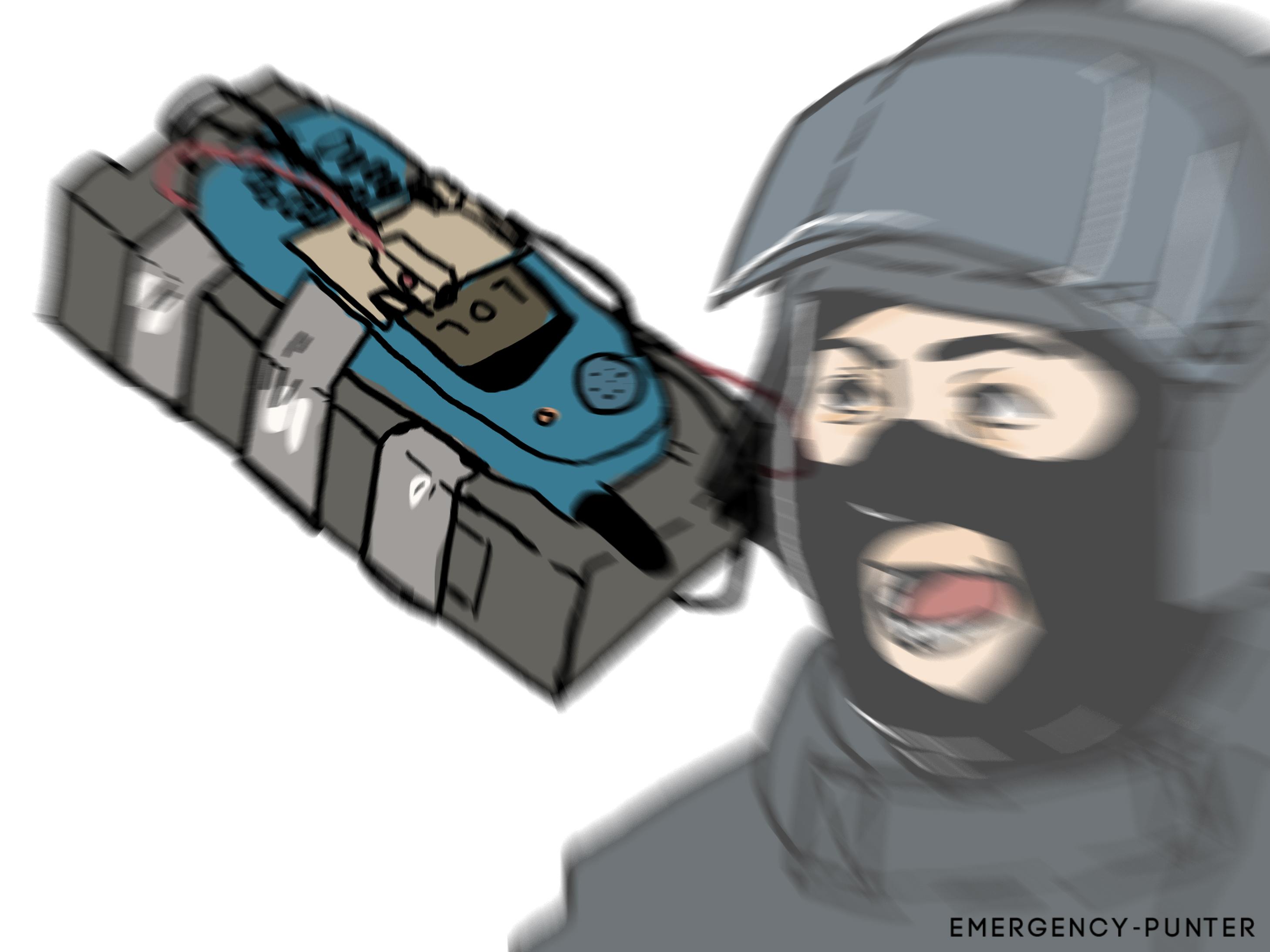when the enemy team all have nitro cells Rainbow6