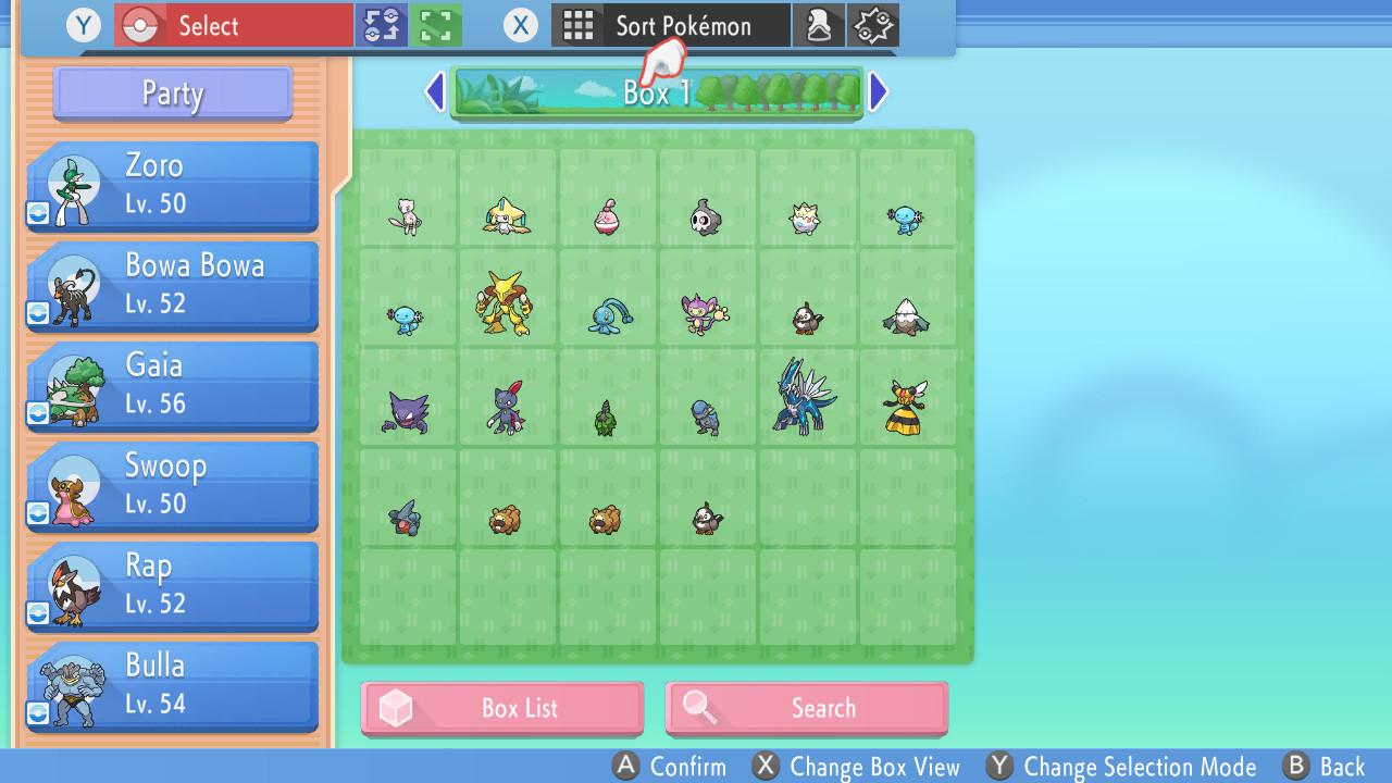 Trying to build team for E4. Will also catch/evolve suggestions that