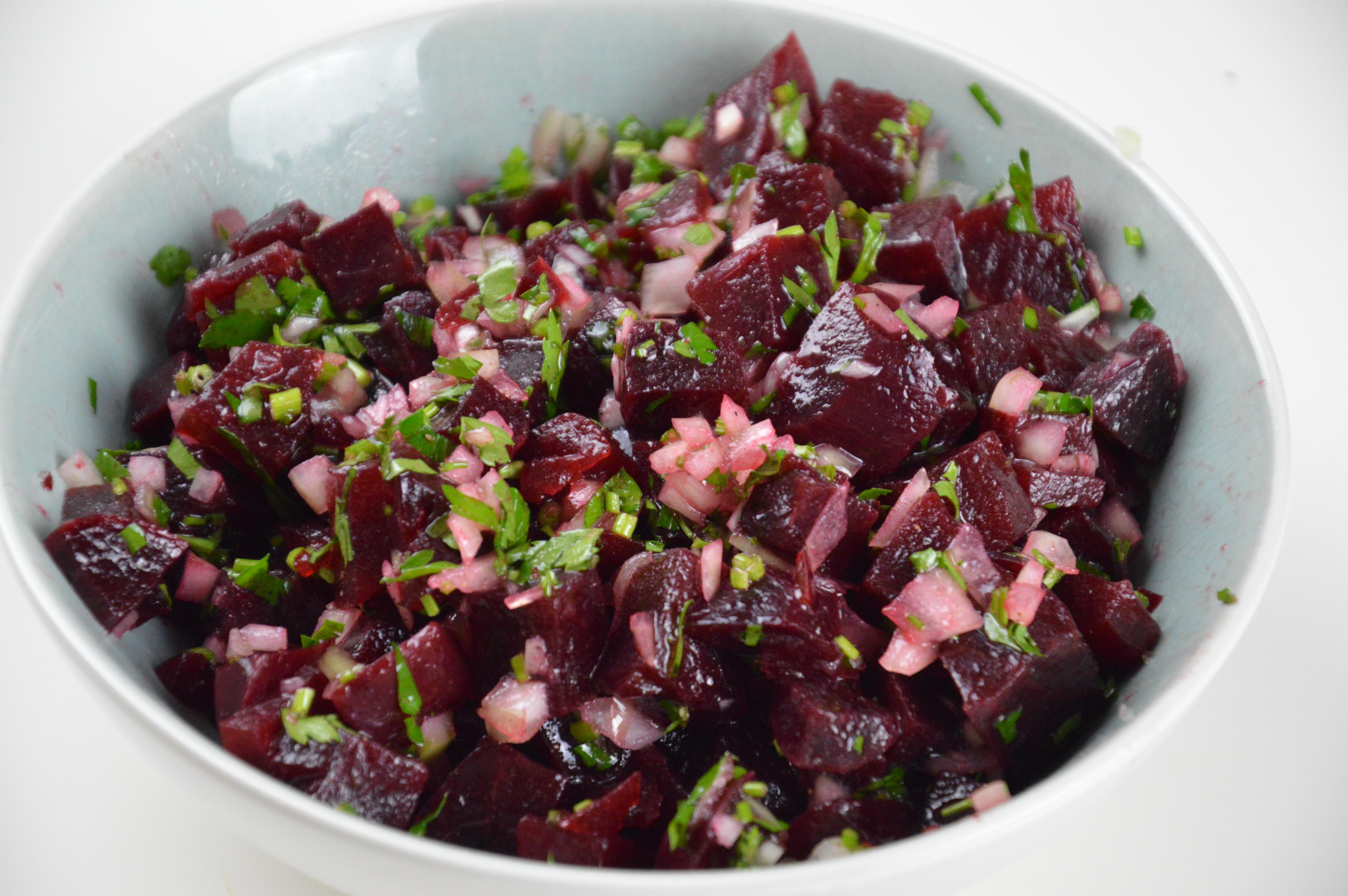 Weightlossrecipe easy, healthy and delicious Moroccan beet salad