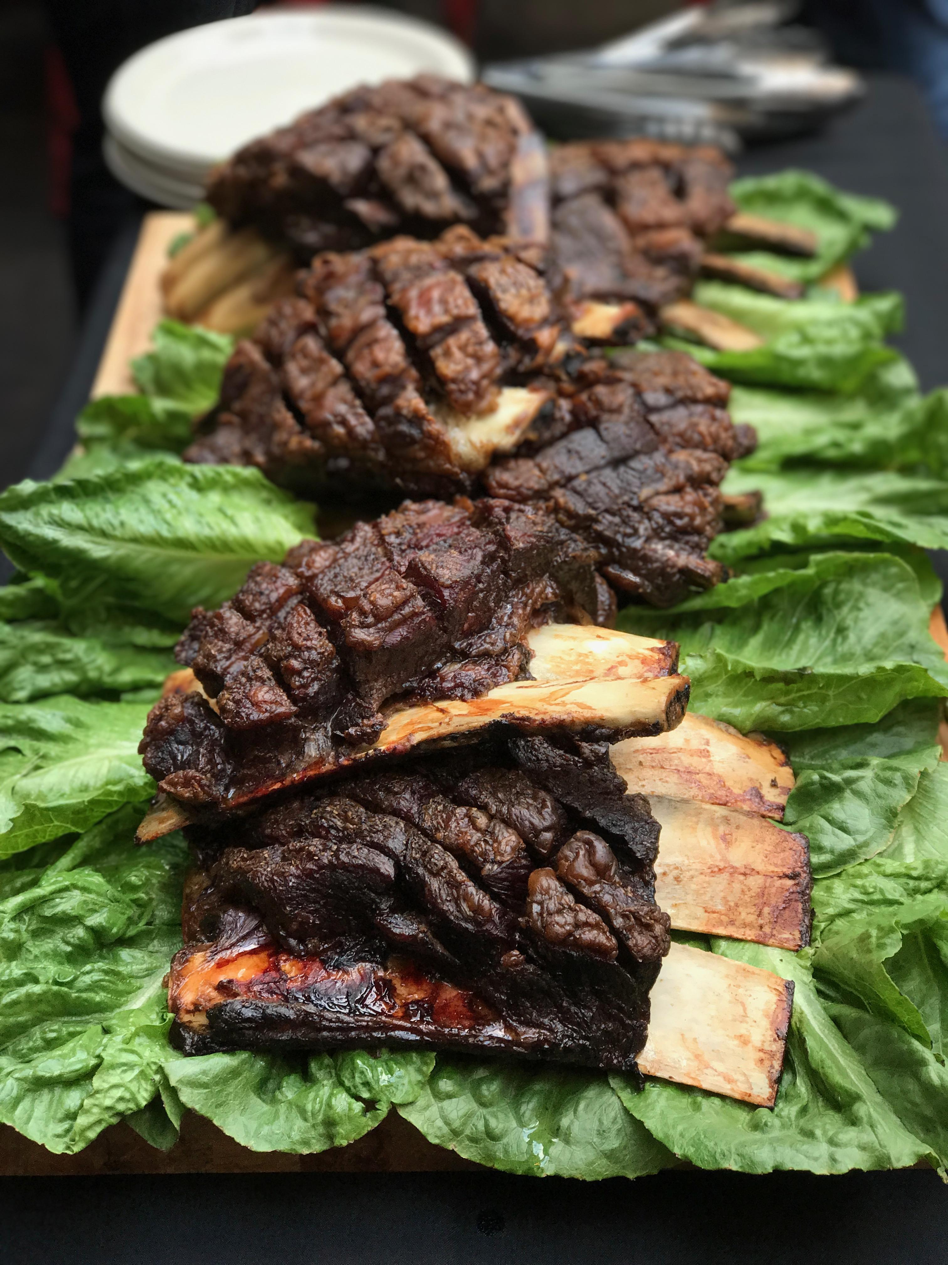 [I ATE] Smoked beef short ribs at a reddit meetup r/food