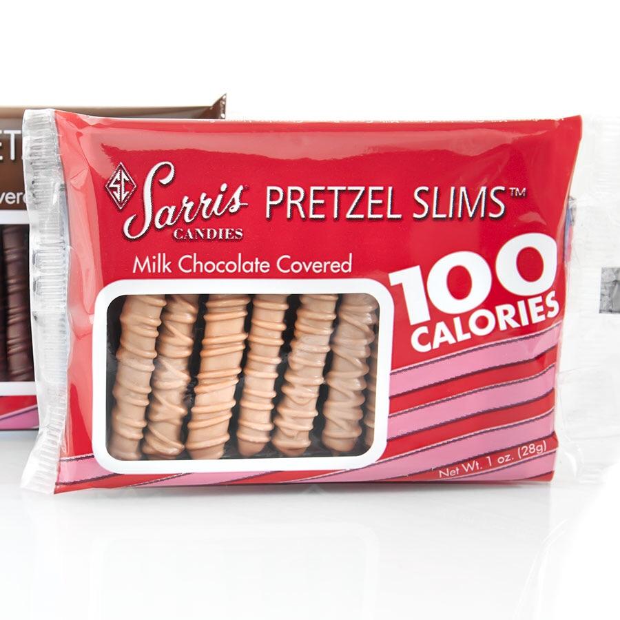 I love chocolate covered pretzels, especially Sarris’s, which is local