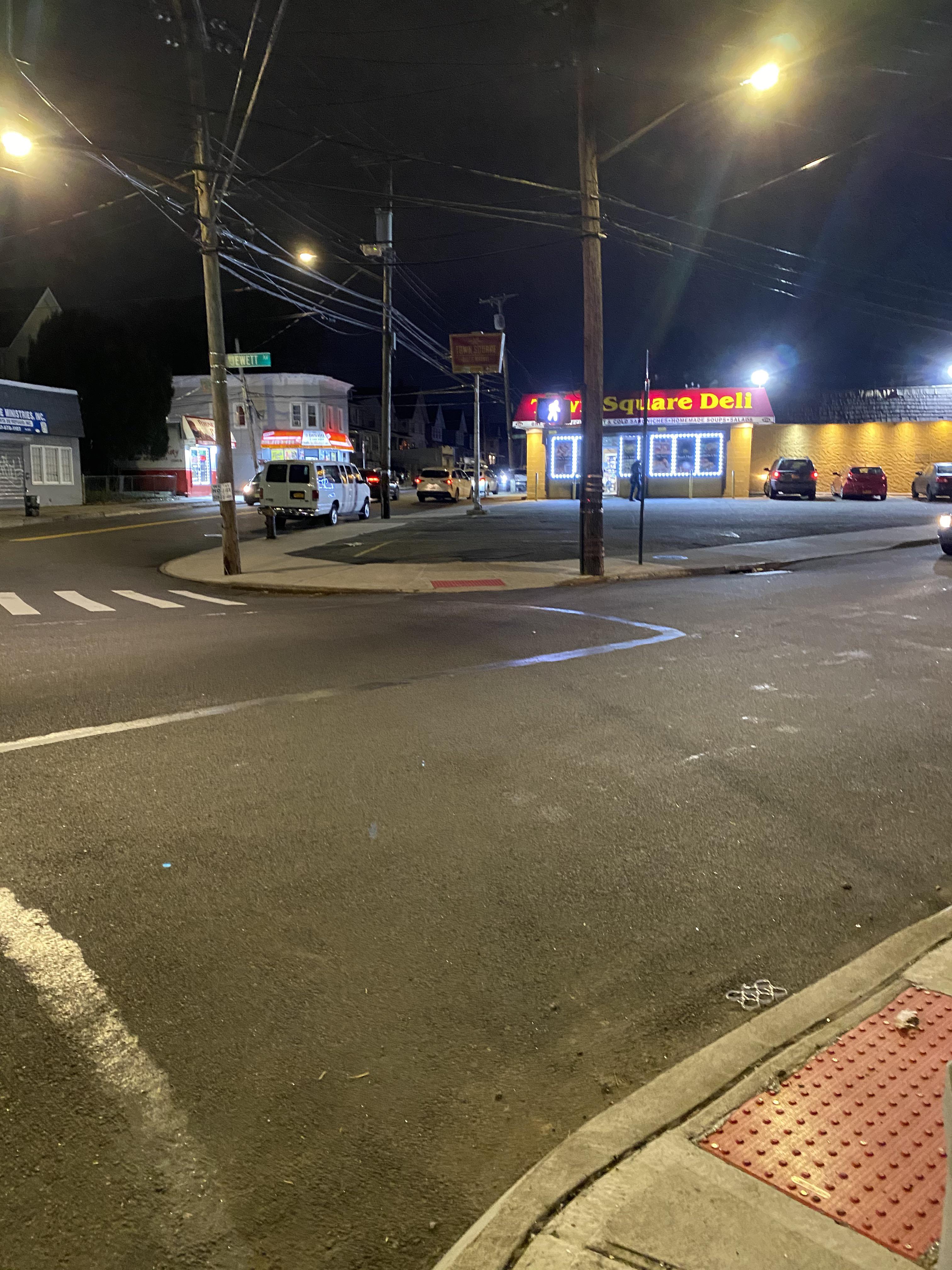 Worse place to put a deli with a parking lot. Jewett and Post Ave