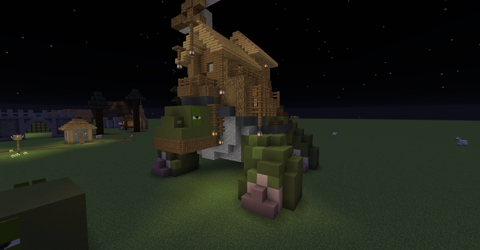 Turtle House! r/Minecraft