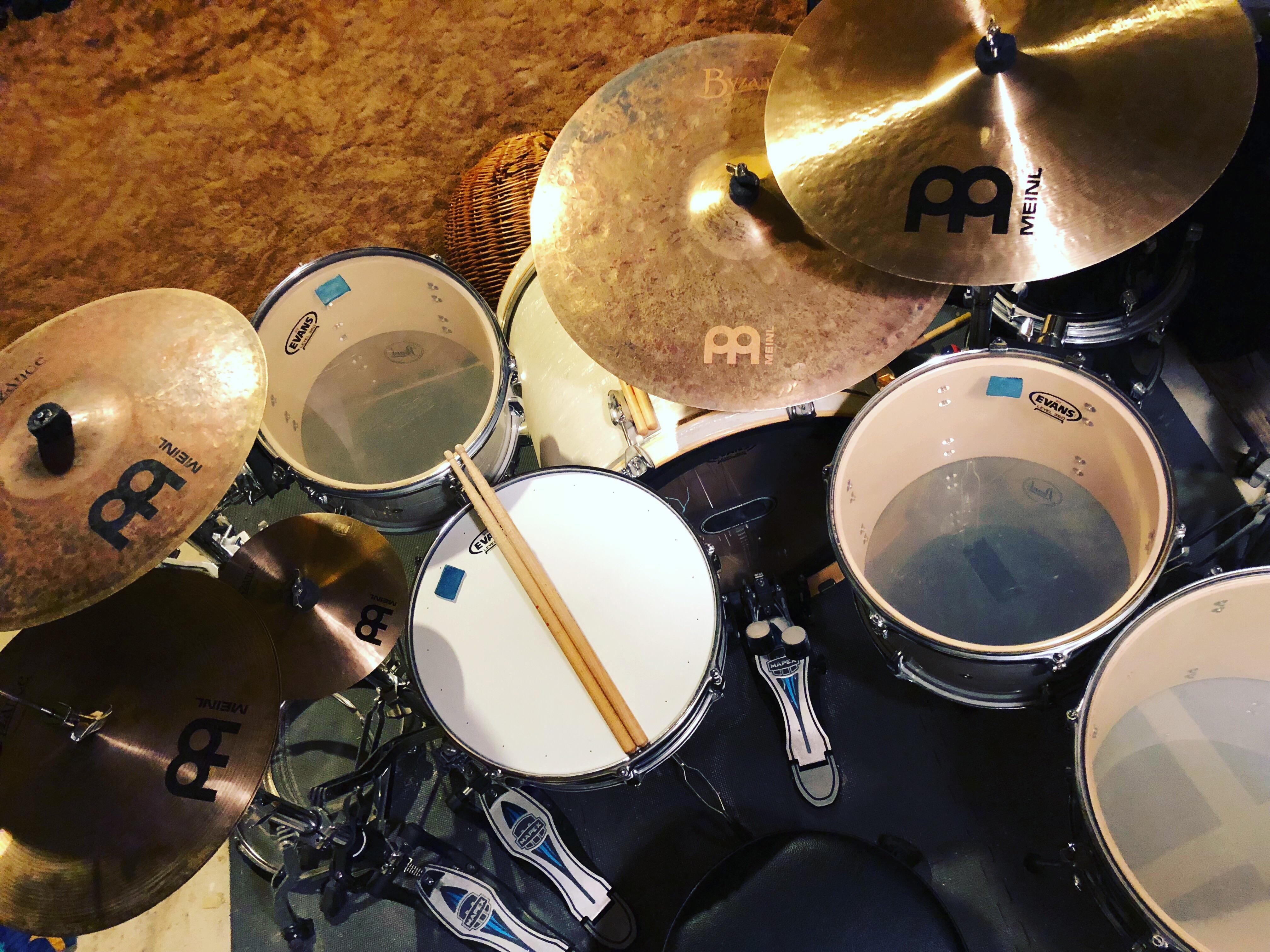 Finally replaced my B8’s with top of the line cymbals. Loving my kit