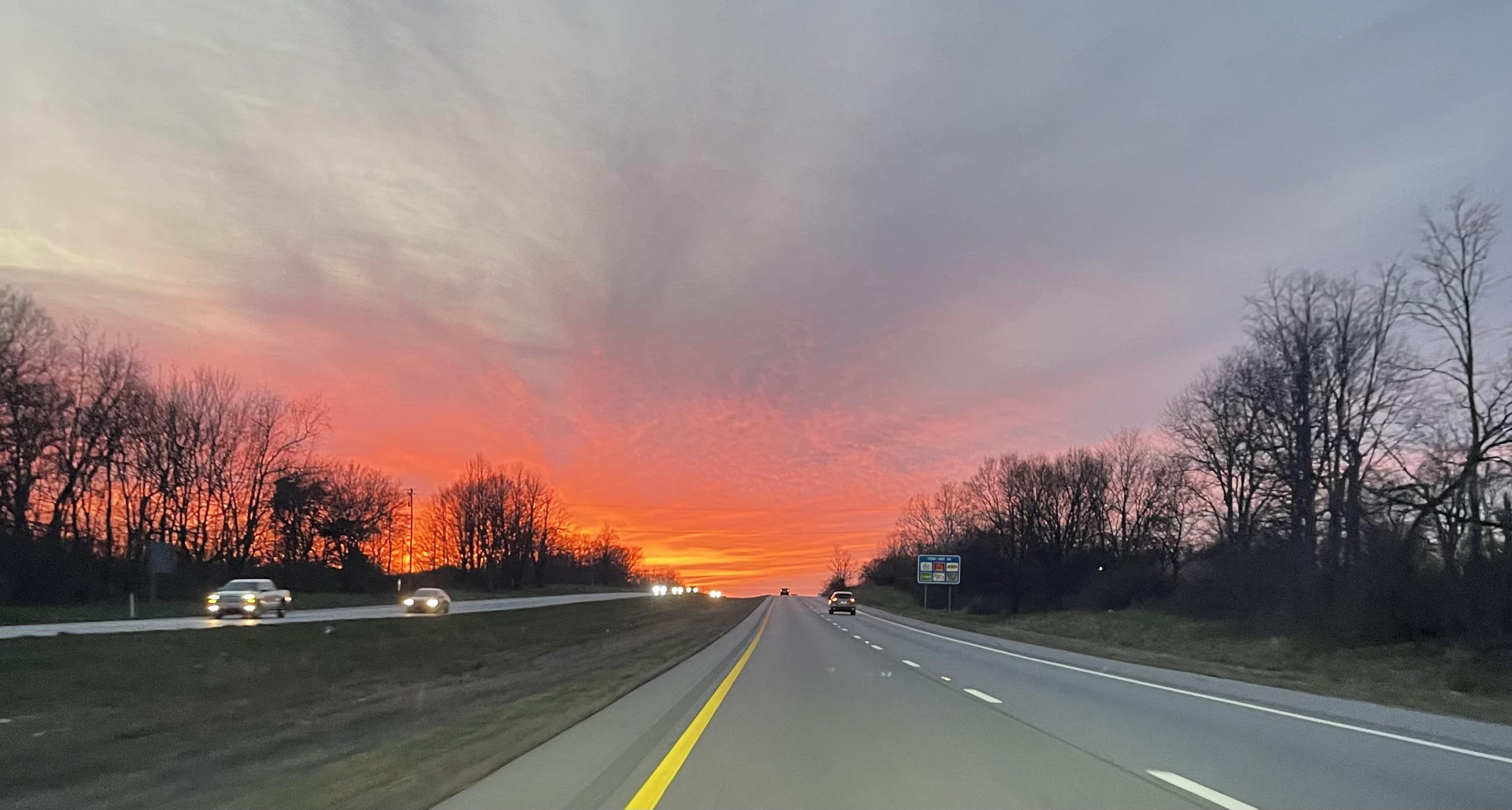 No filter picture driving from Lexington, Ky to Louisville, Ky r/pics
