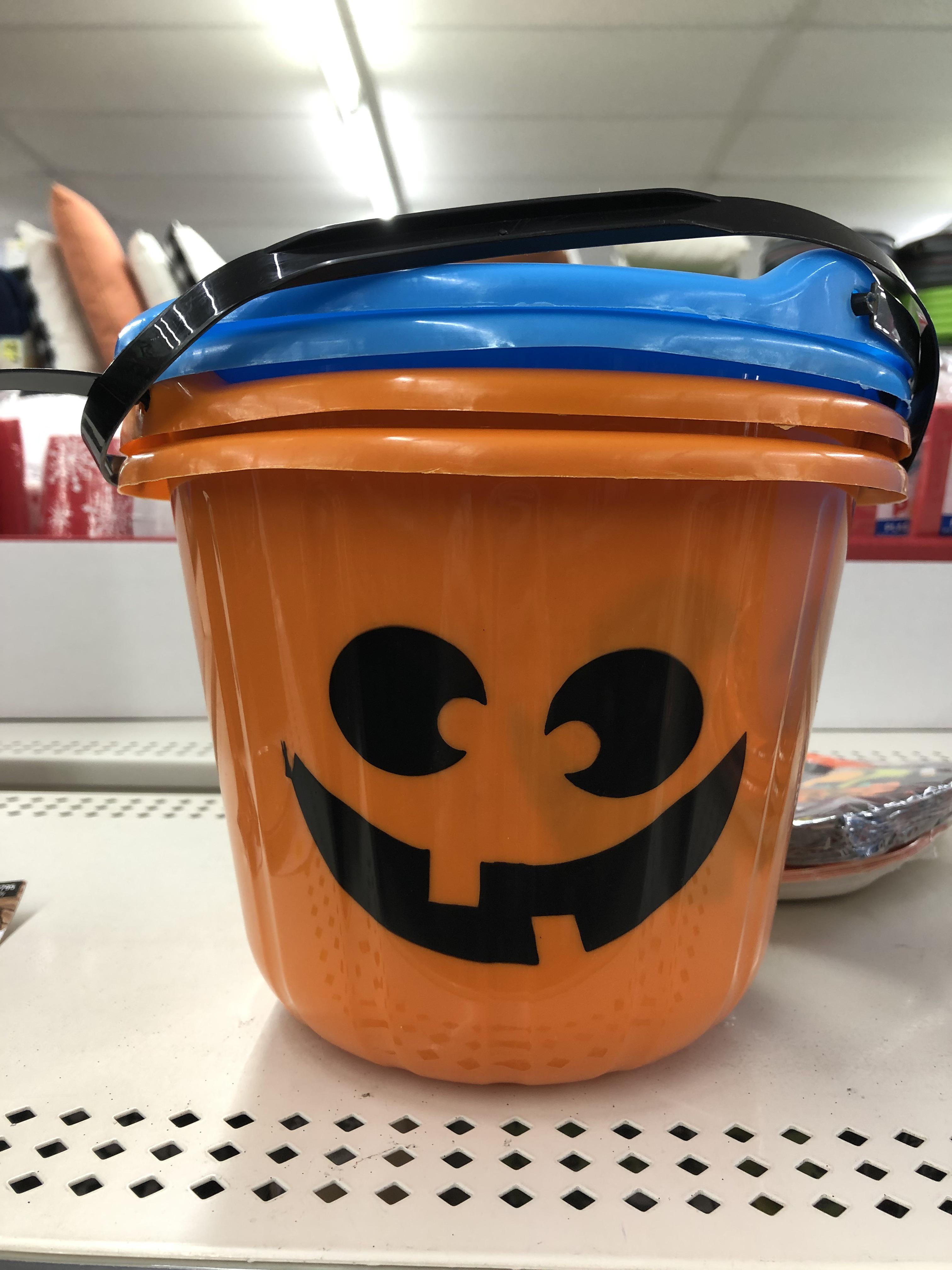 Get your knockoff McDonalds Halloween Bucket at Dollar General today