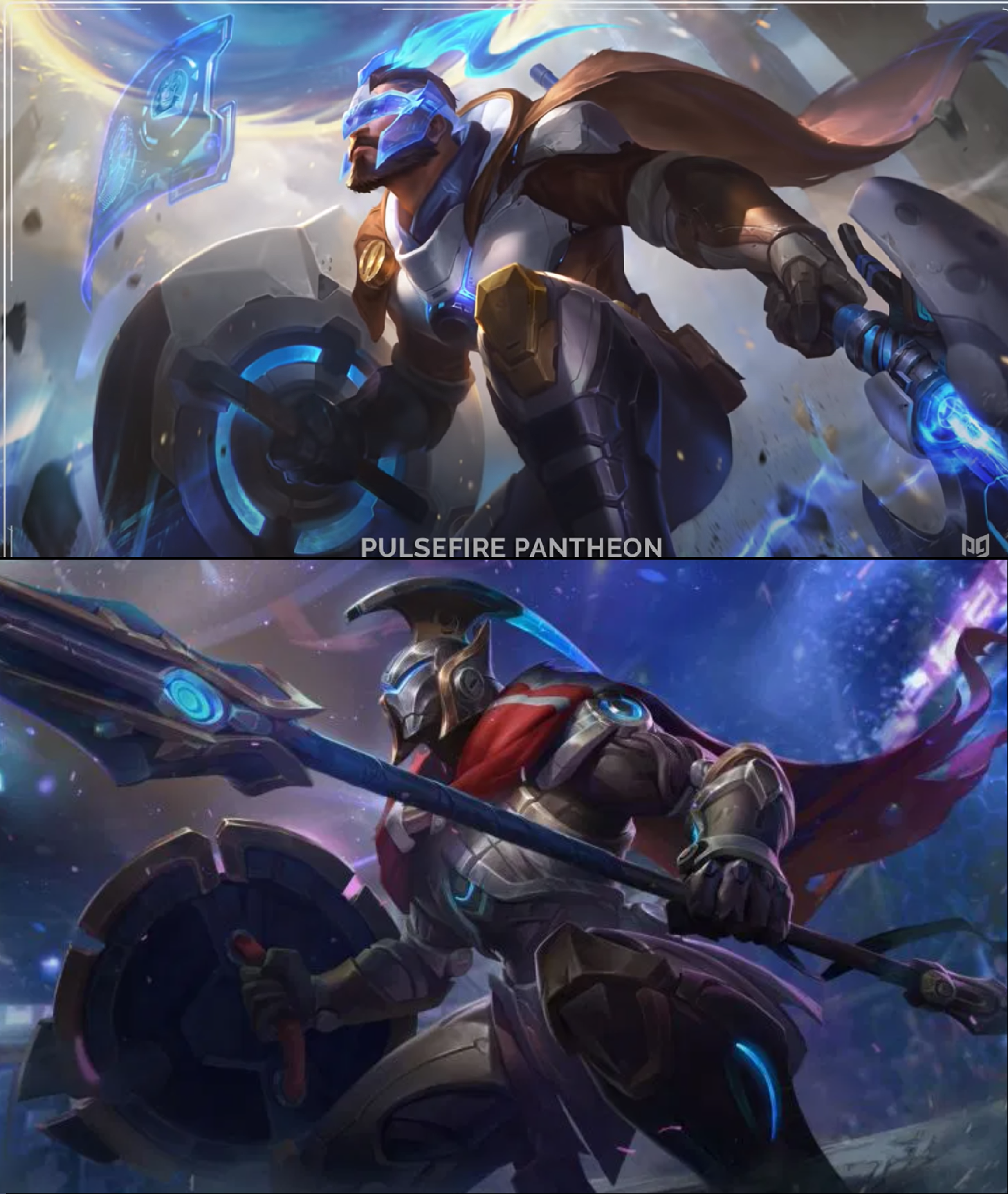 Pulsefire Pantheon's skin already is a ripped off Full Metal Pantheon