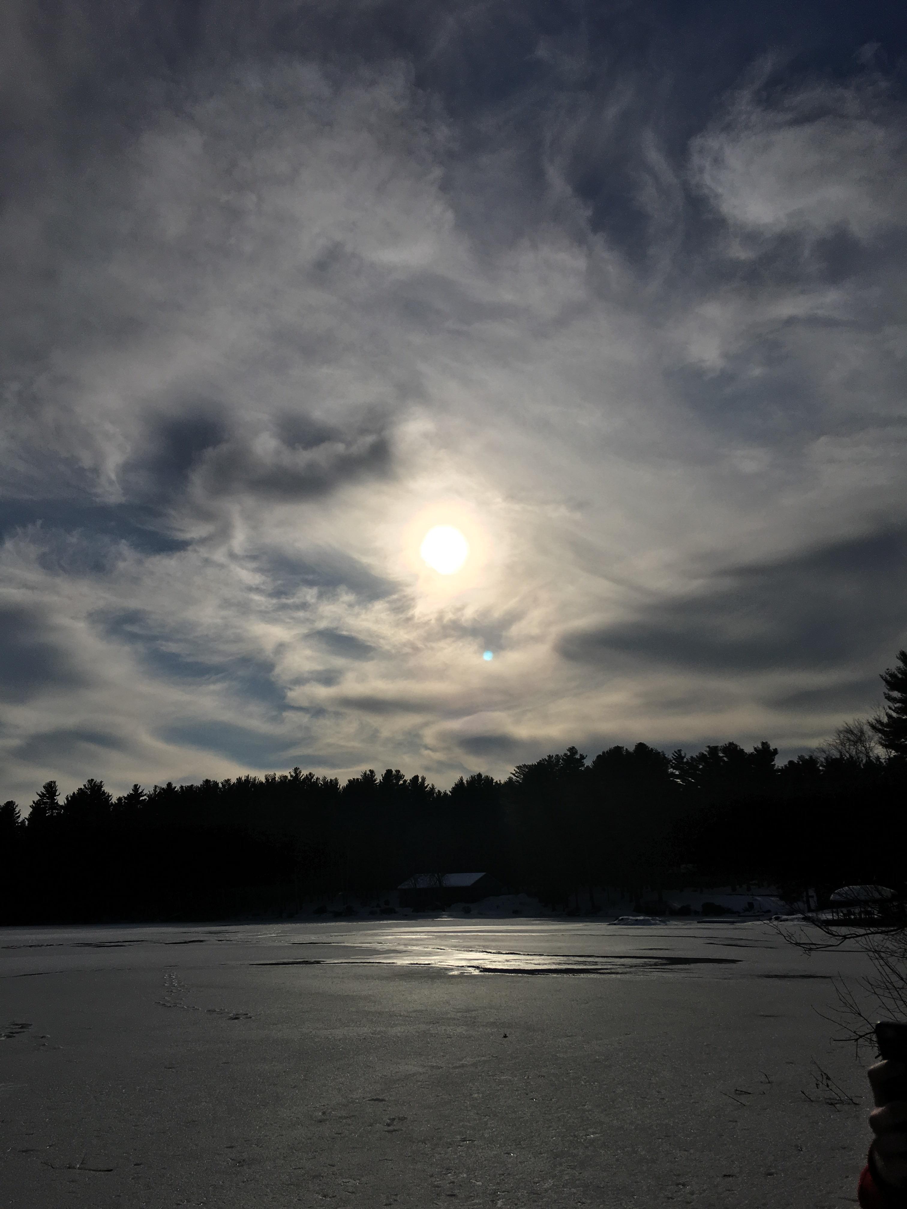 Lake Cooley, Granville Massachusetts [1920 x 1080] r/winterporn