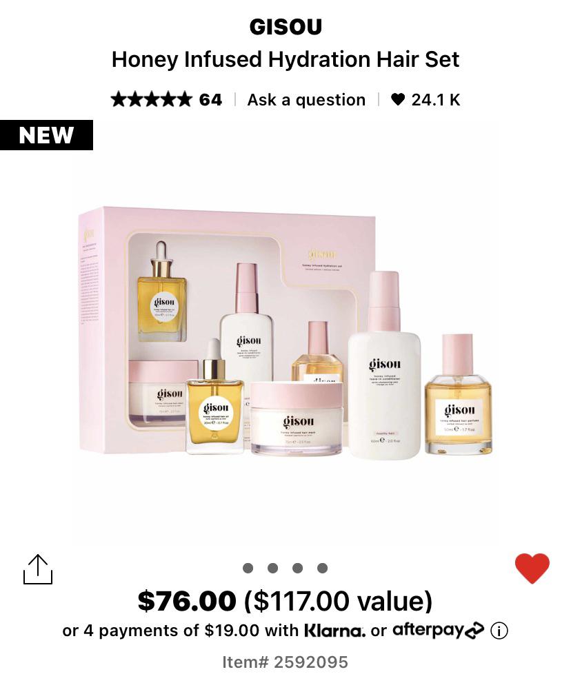 Gisou hair set — is it worth it? r/Sephora