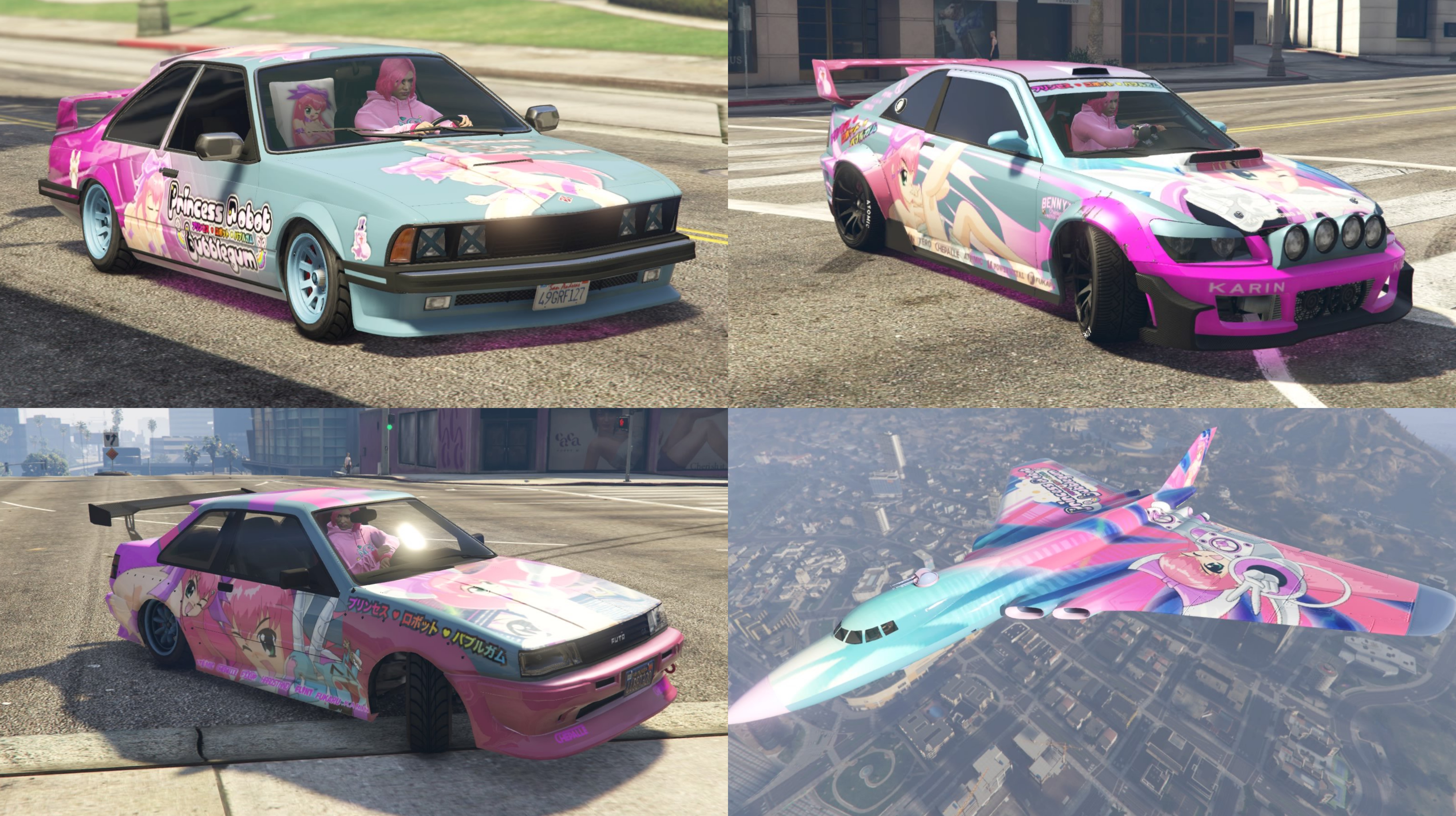 Gta V Anime Car The following is a list of vehicles that can be