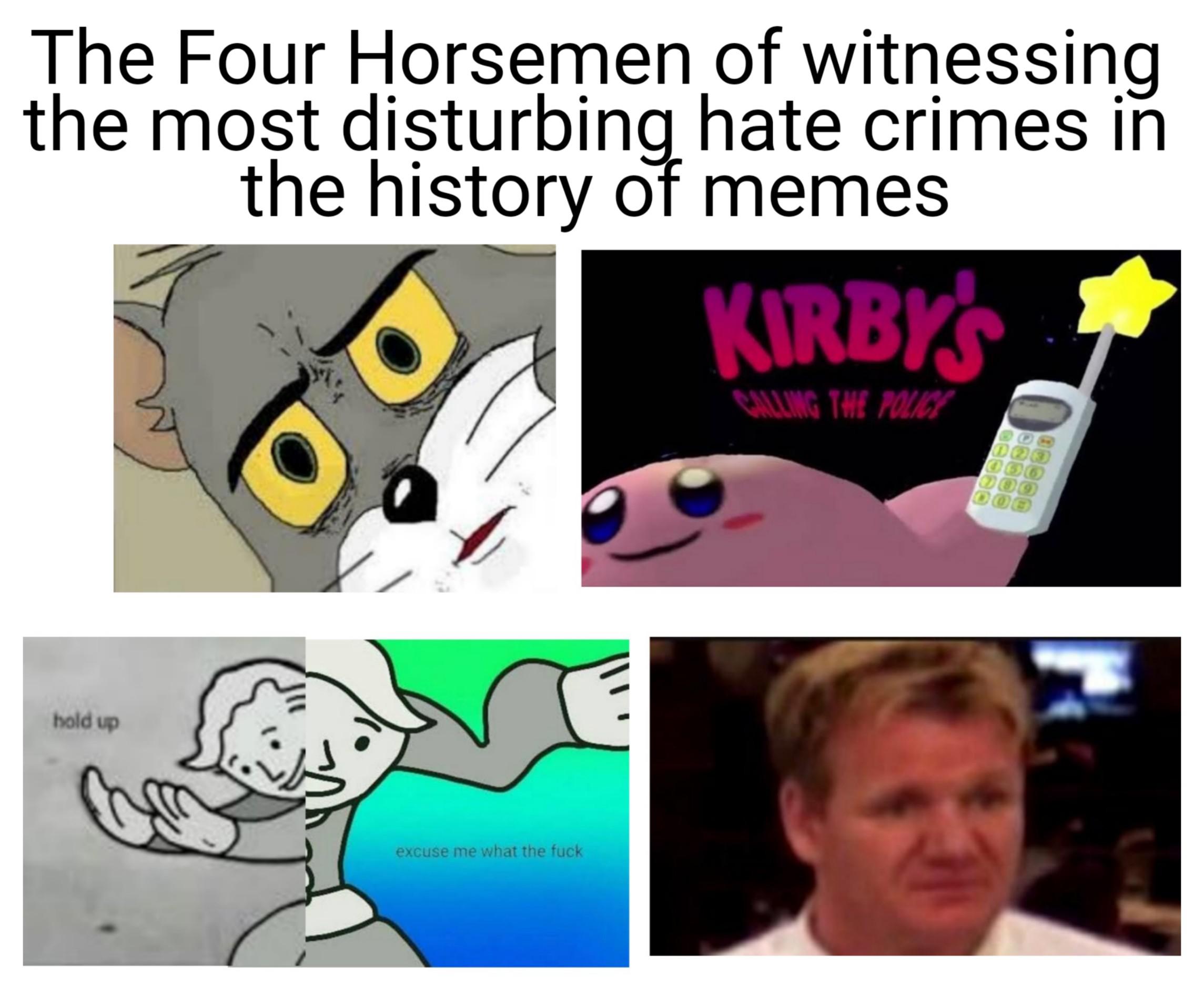 They have severe PTSD memes