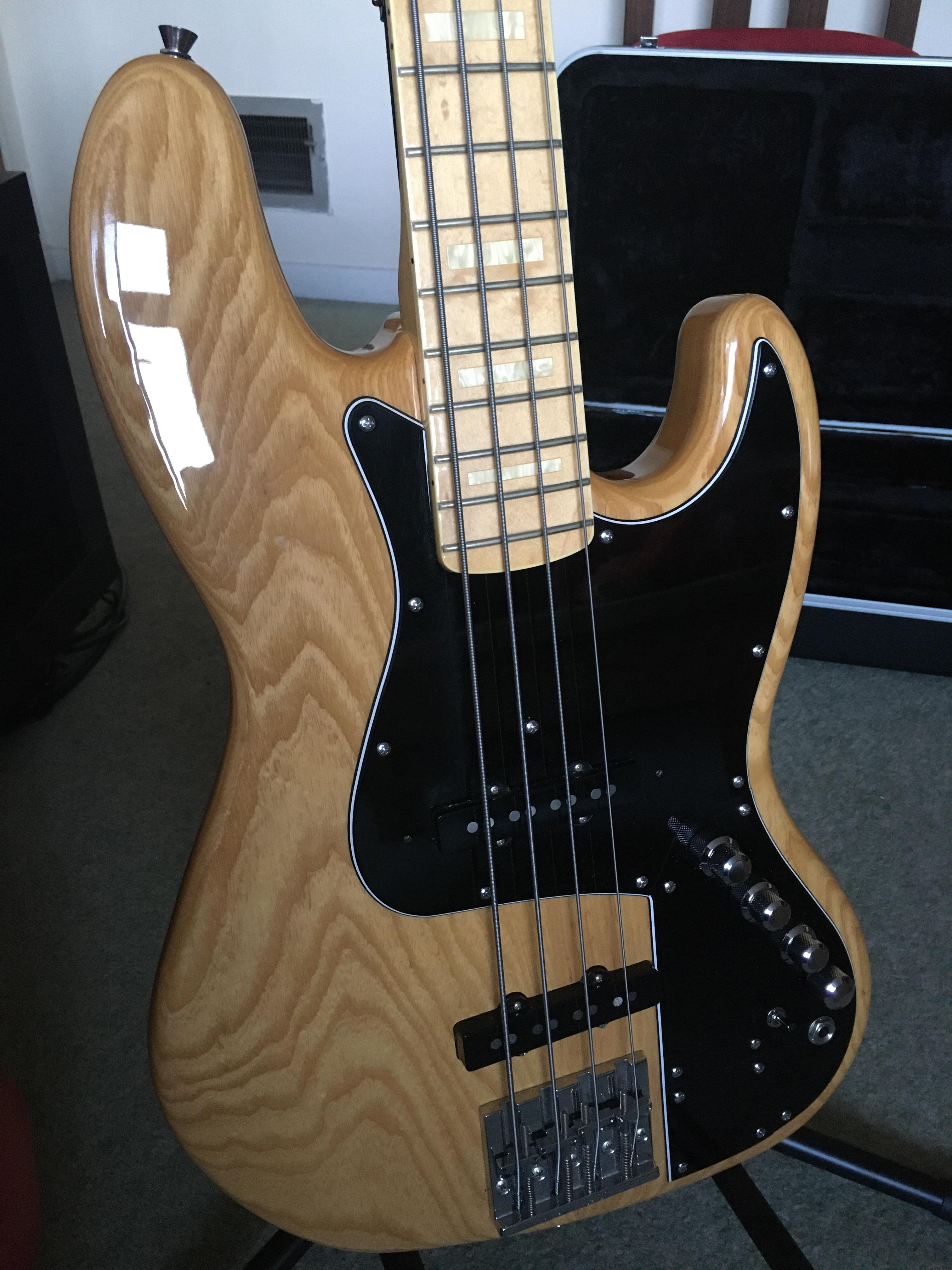 Japanese Marcus Miller with John East Preamp r/BassGuitar