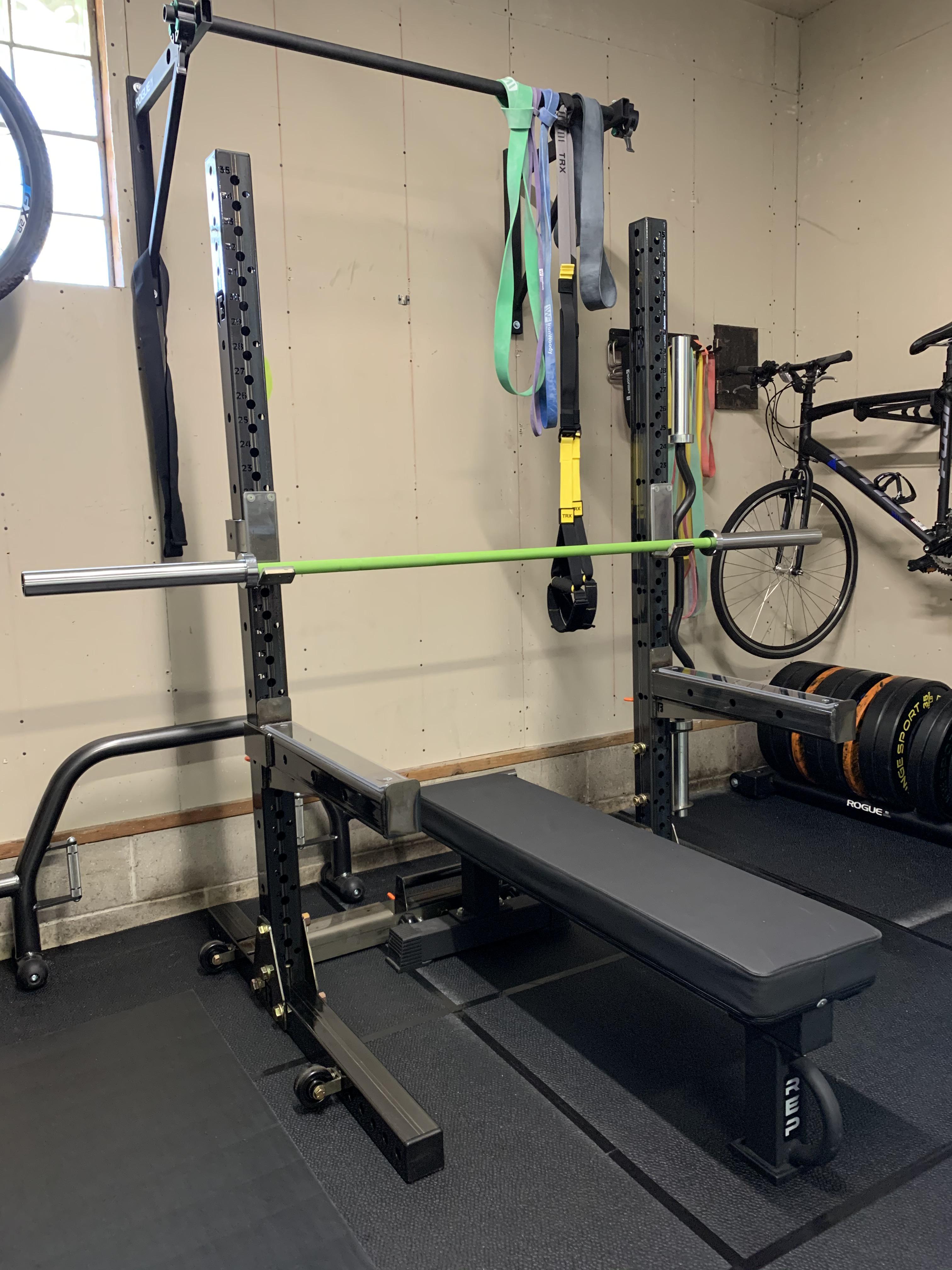 Phoenix squat rack by Bridgebuilt my little corner of pain r/homegym