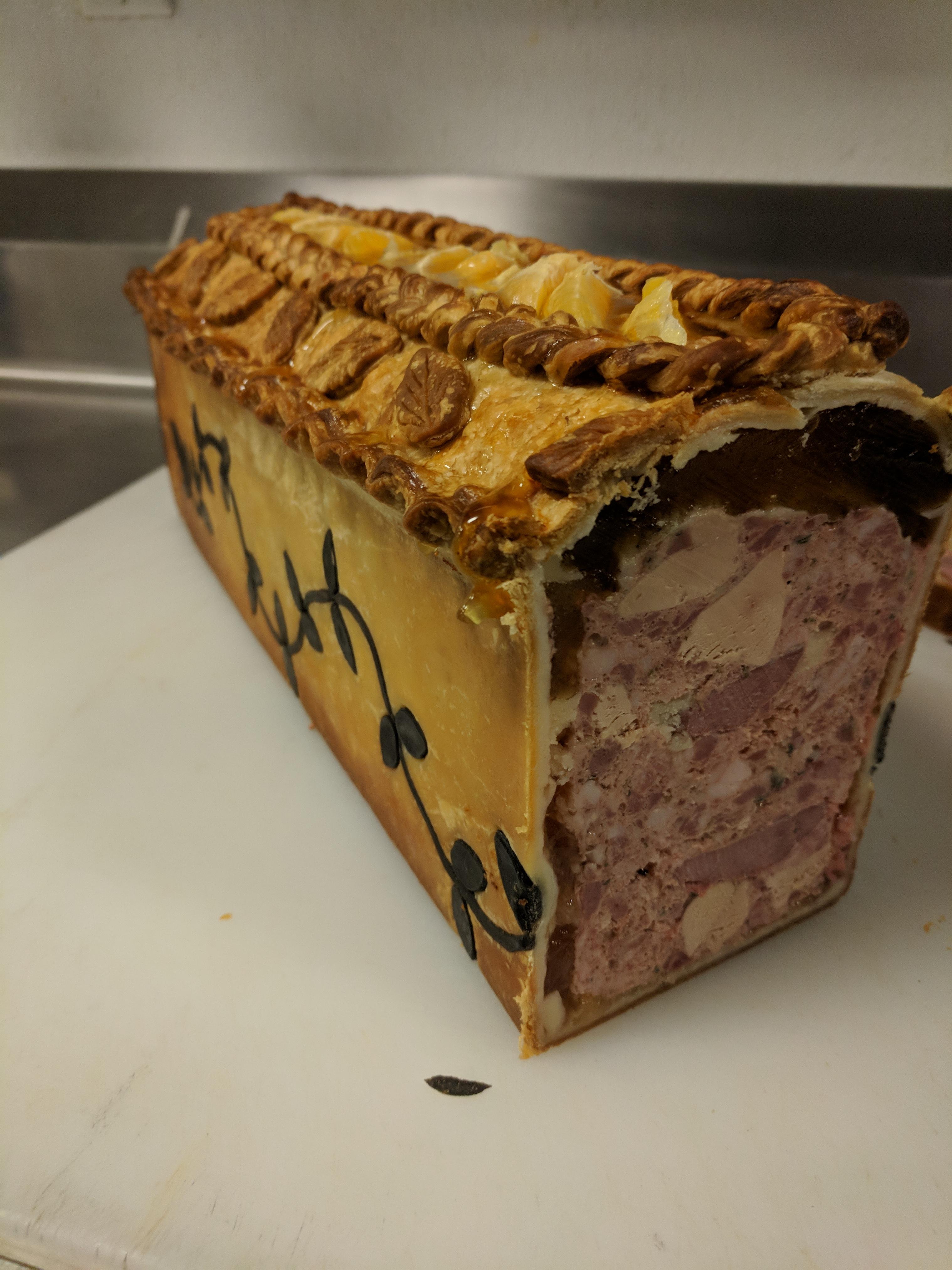 Duck à l'orange Pâté en Croûte Charcuterie