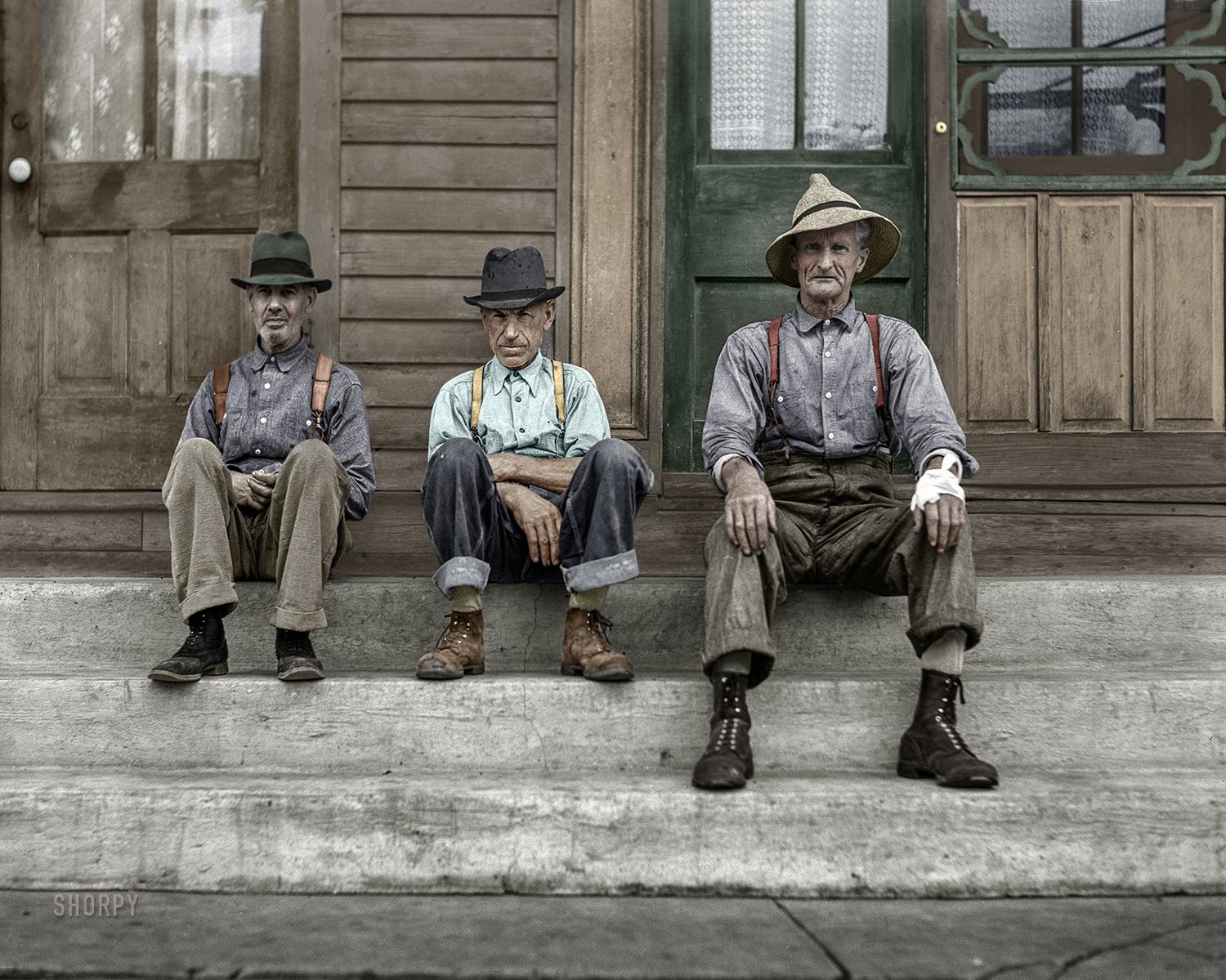 Farmer at Black Earth Wisconsin r/Colorization